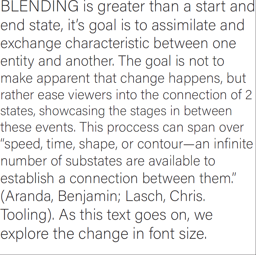 Blending