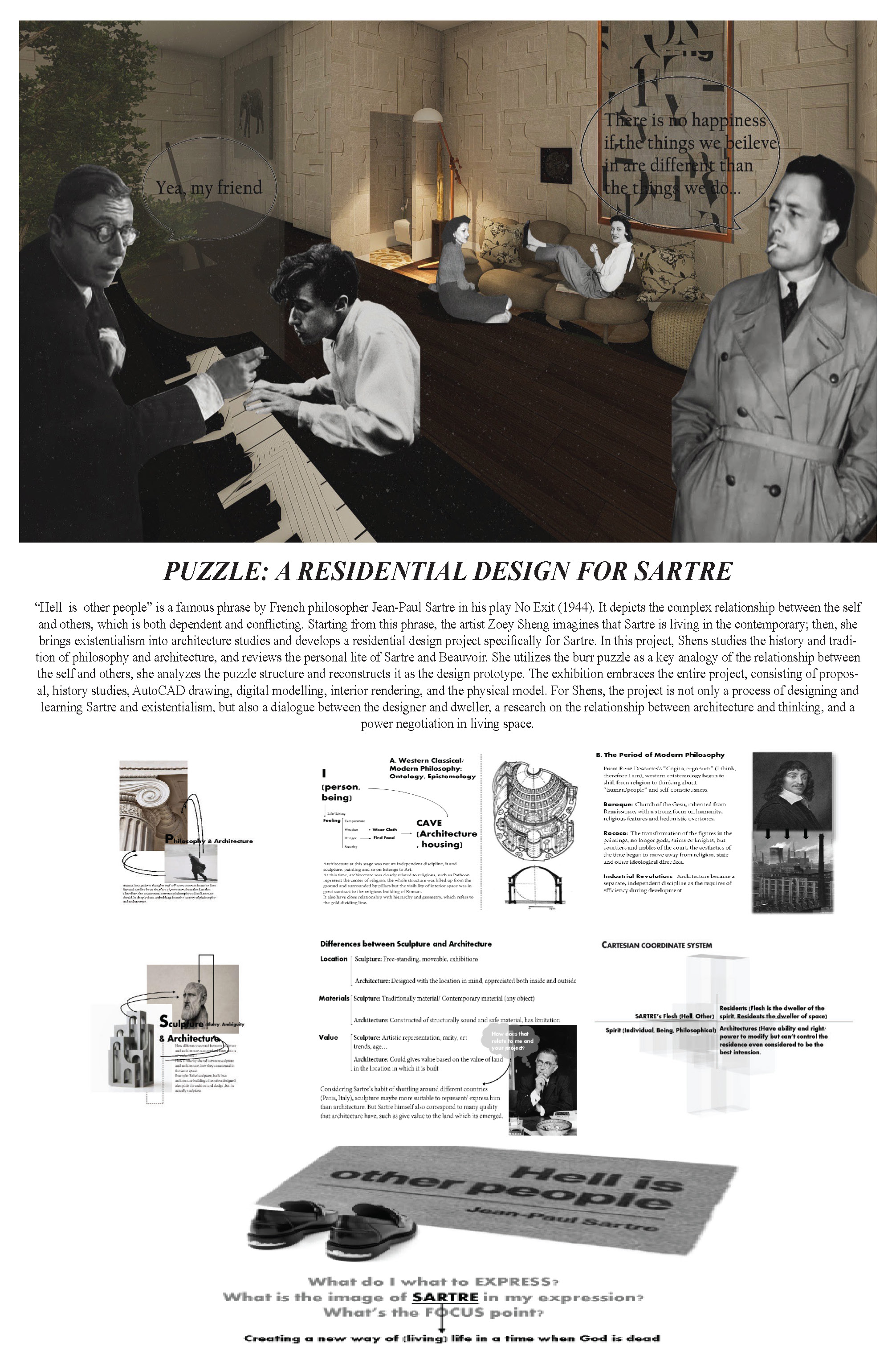 Puzzle: A Residential Design for Sartre