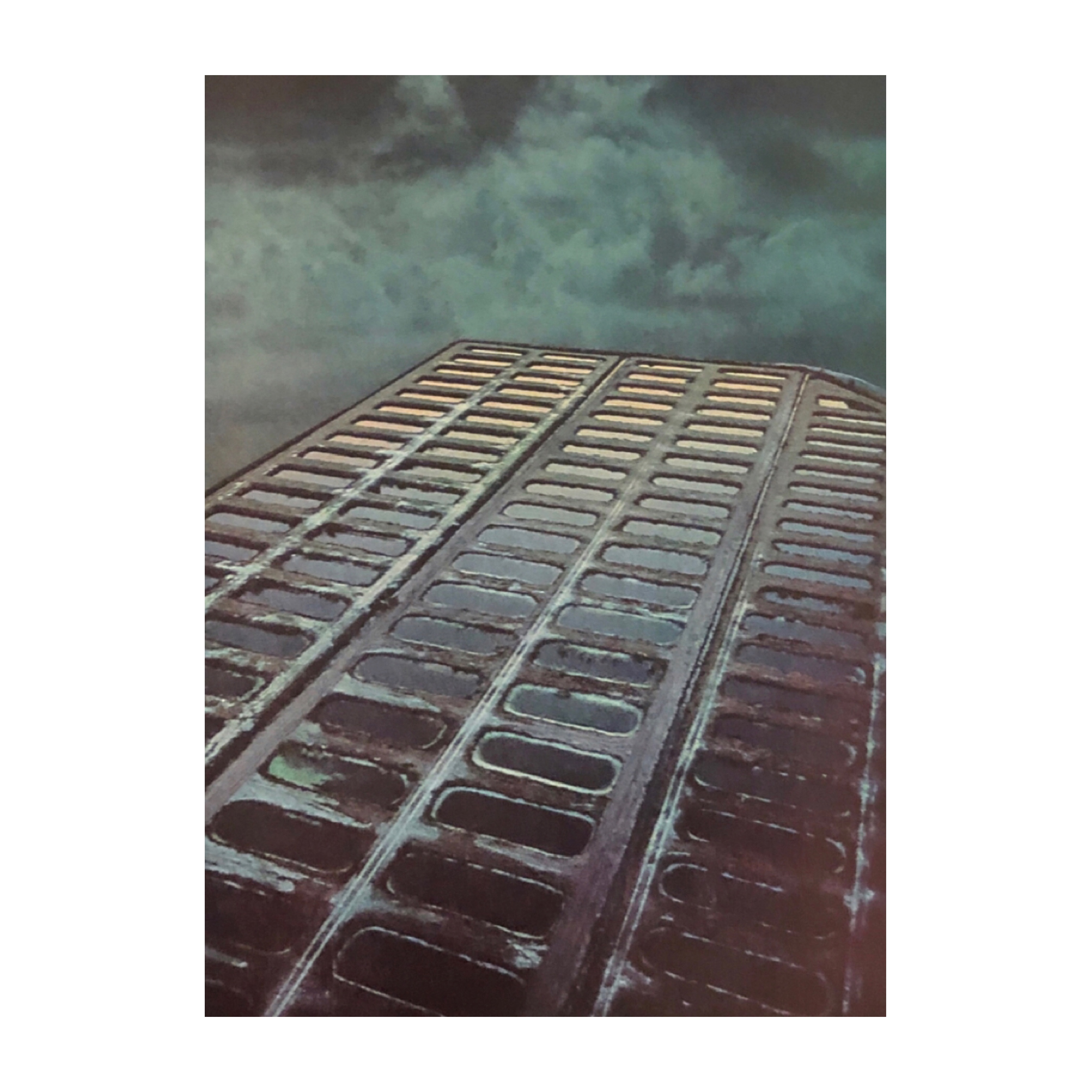 Sky Lift, 2020, Collage, 36 x 27