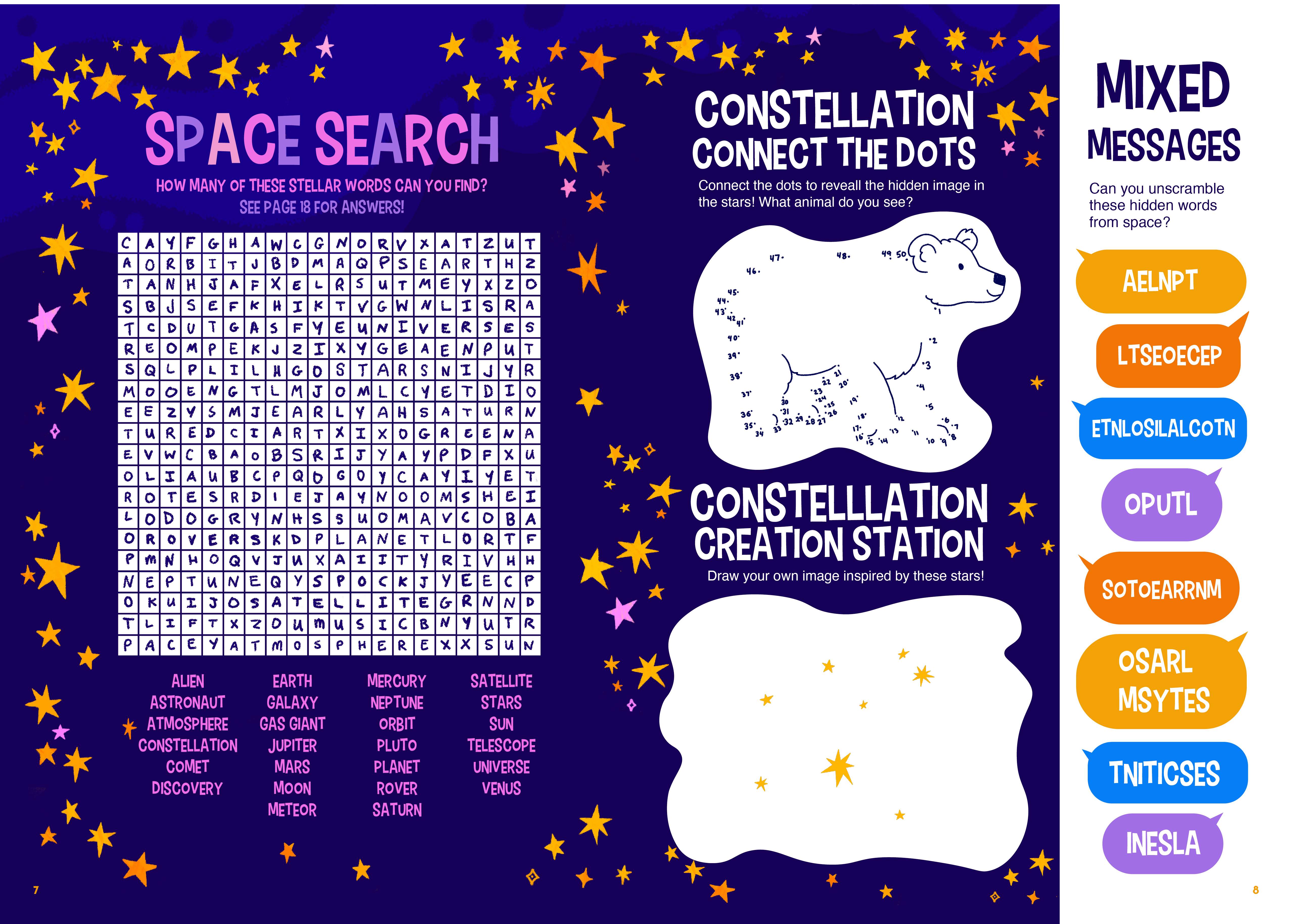 Stellar Magazine - Pages 7-8