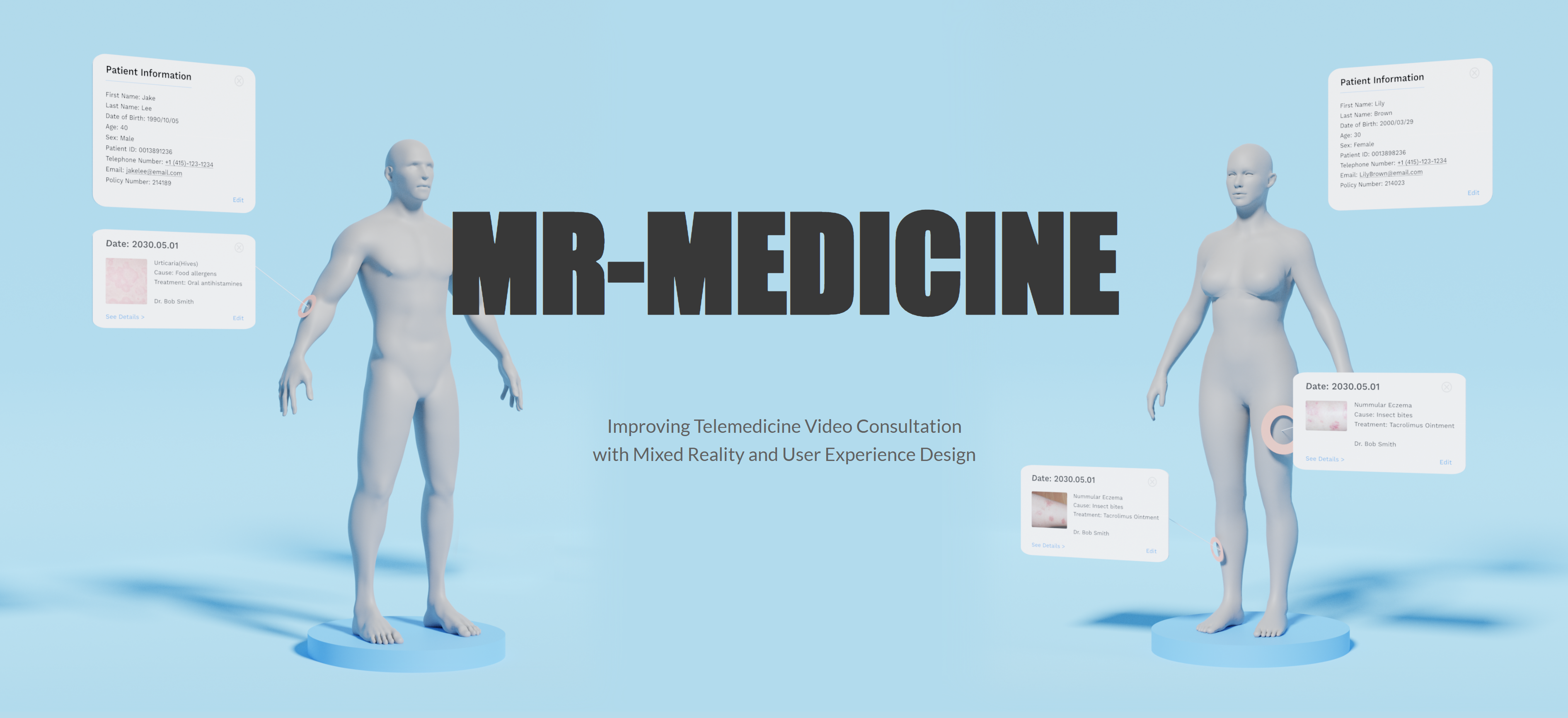 MR-Medicine: Improving Telemedicine Video Consultation with Mixed Reality and User Experience Design