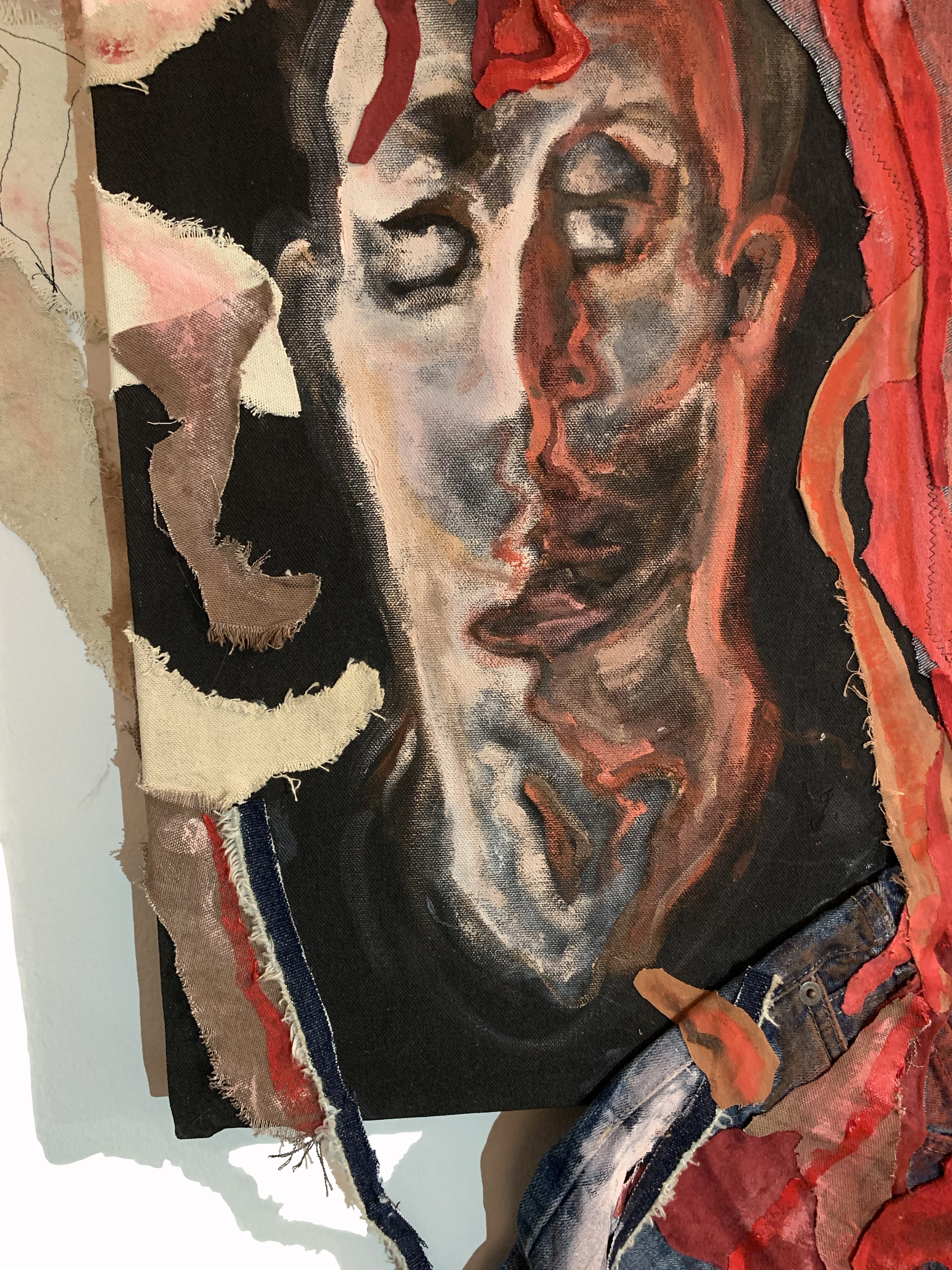 Look into the mirror to remind yourself your're there