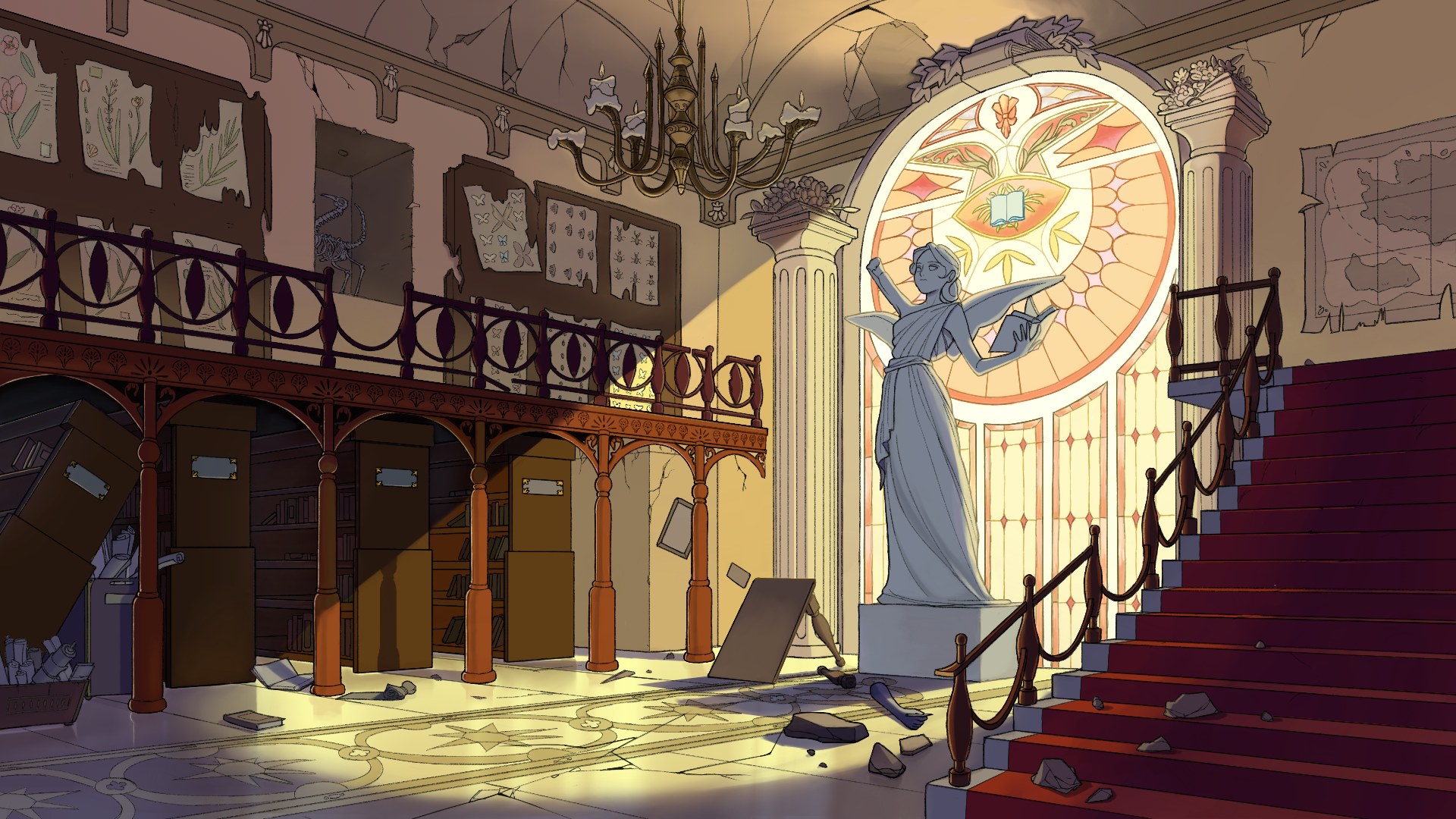 Indoor layout drawing