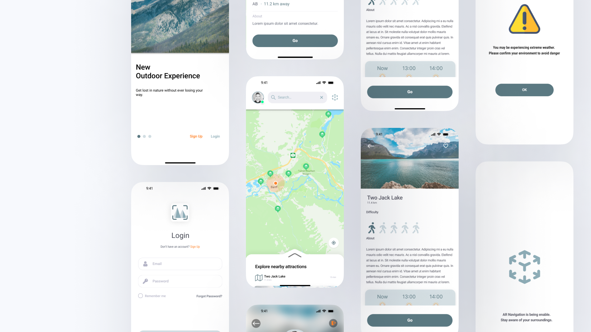 "HikAR" -- AR Navigation