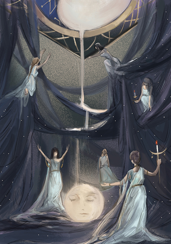Moon and Witches