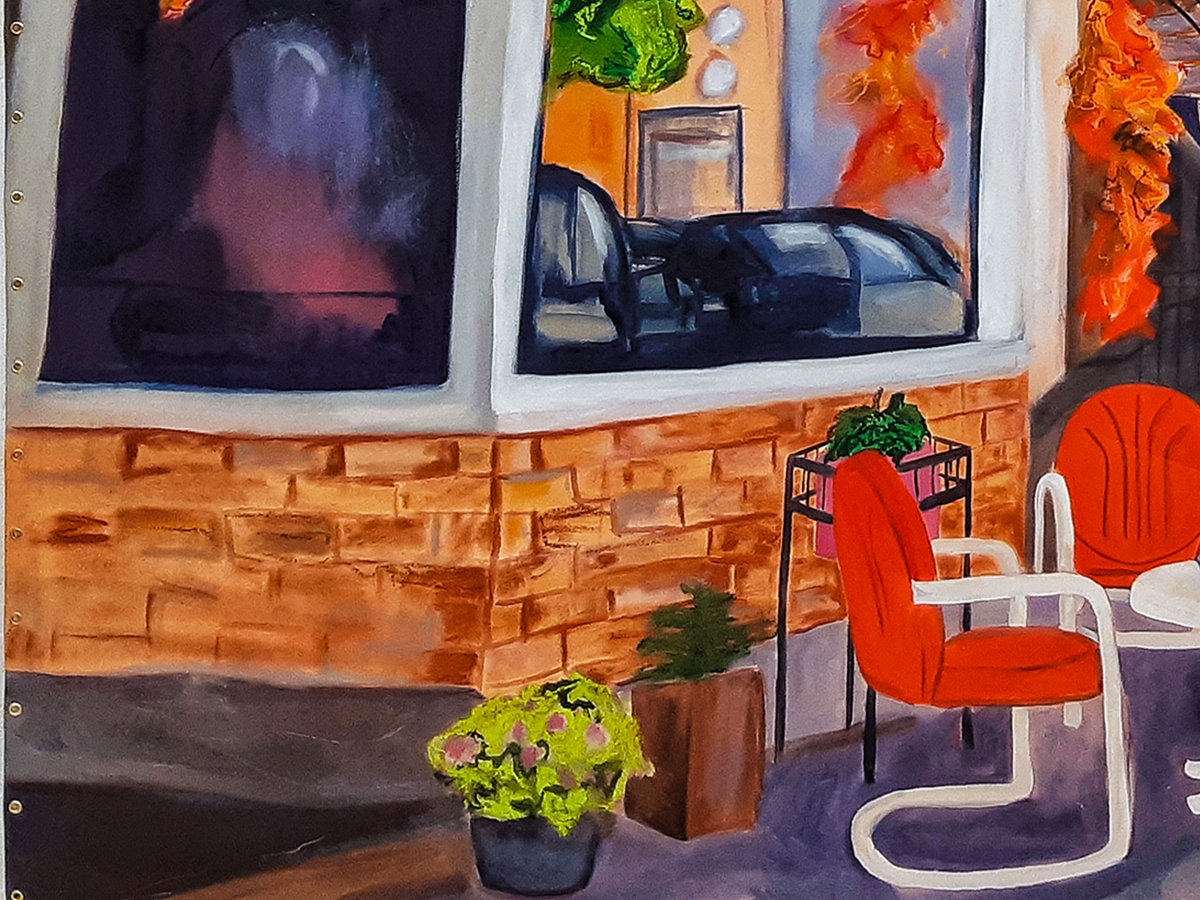 DETAIL : Everybody's Lookin' [for the Meaning of All Of This «JOYBOY»] | Café São, de Lorimier,