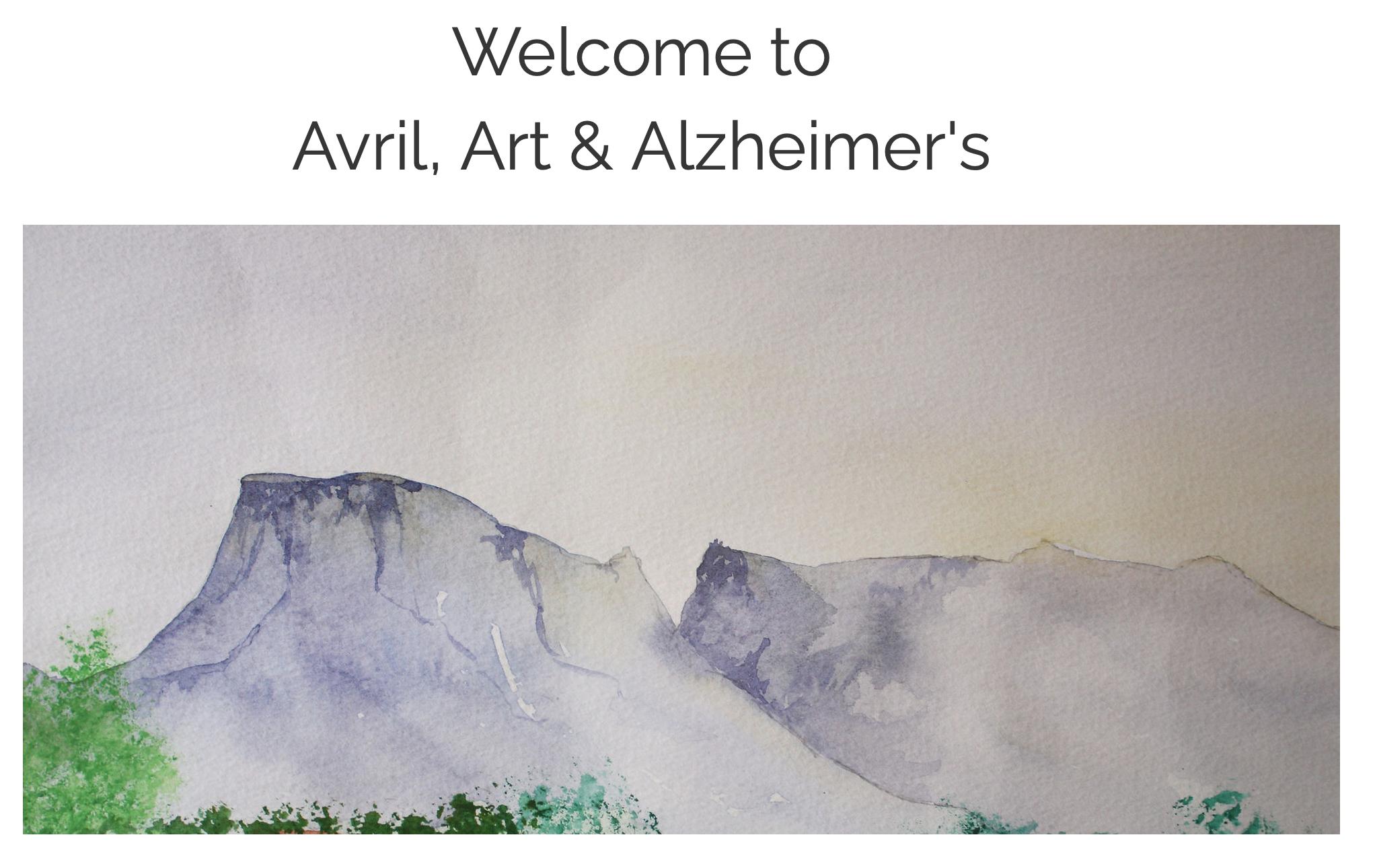 Avril, Art and Alzheimer's