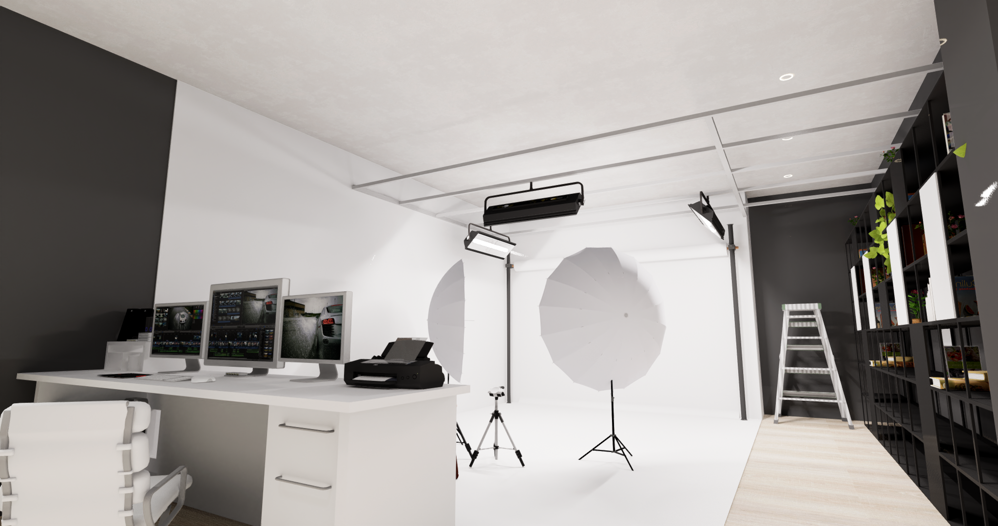 Photography Office - Third Floor Photography Studio Shooting Room