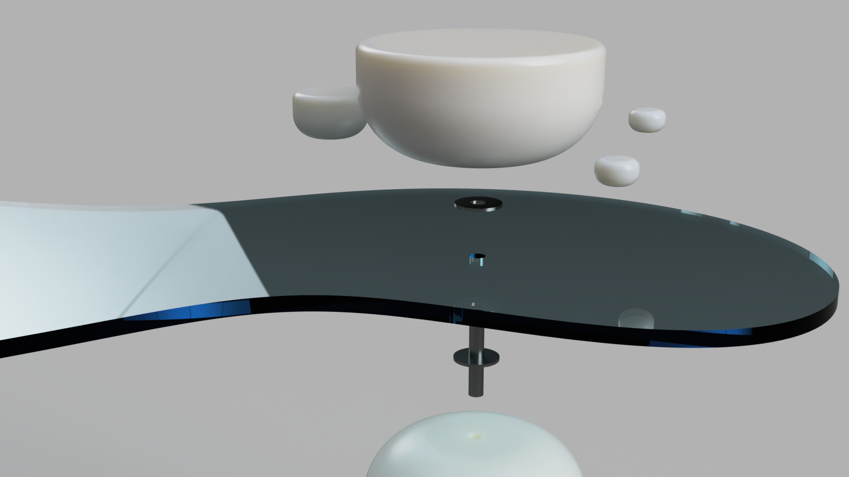 Melting Pole Table (Exploded view)