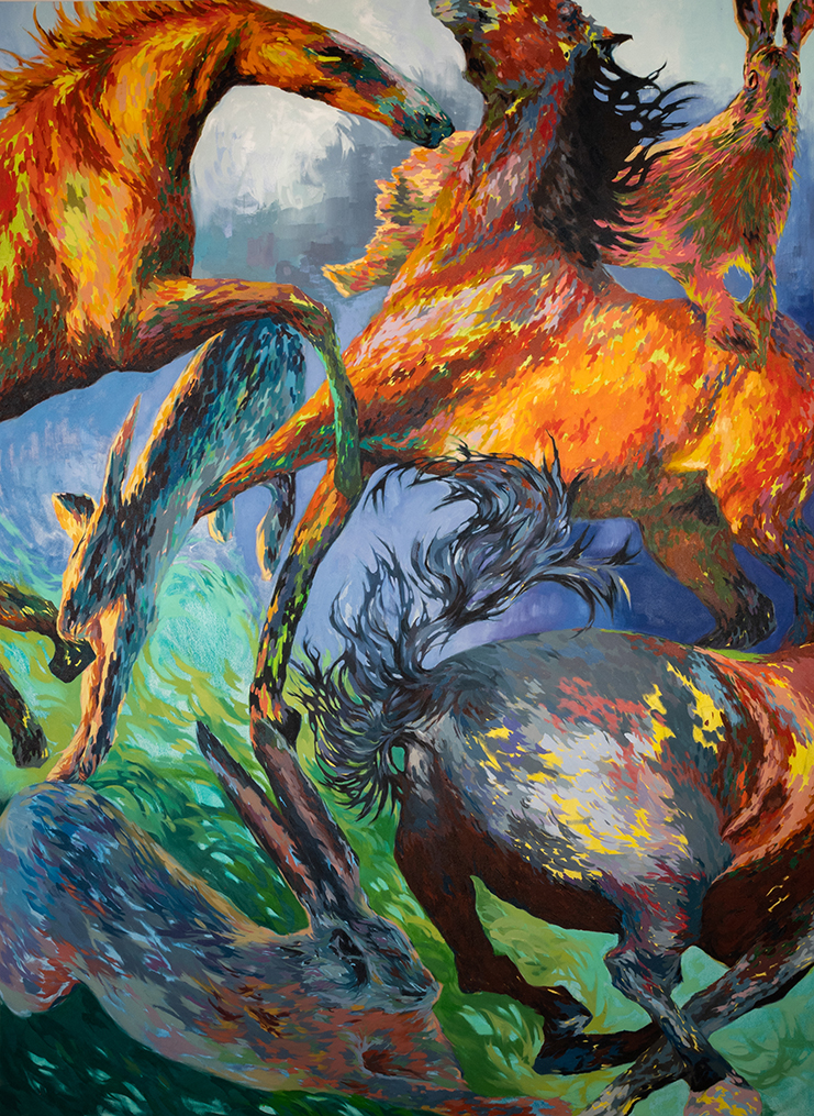 Marriage of Horses and Rabbits