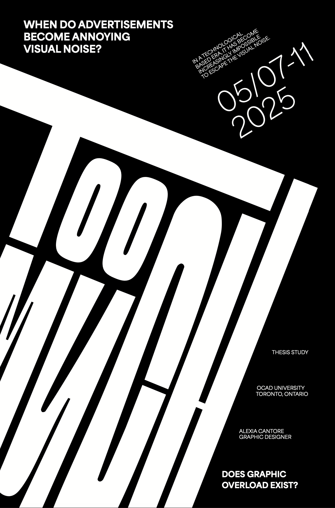 Too Much Promotional Exhibition Material