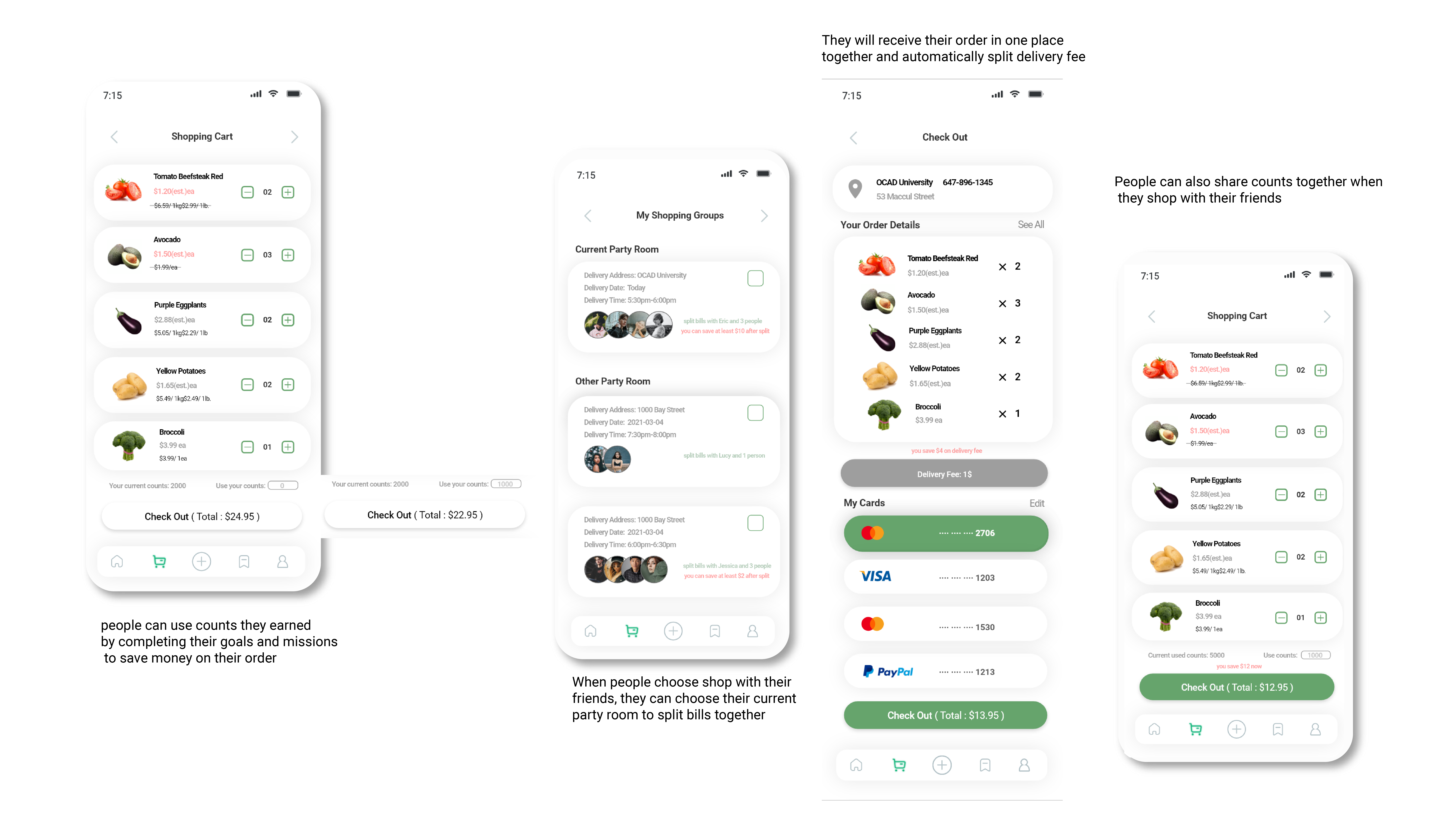 Easyfood App Design
