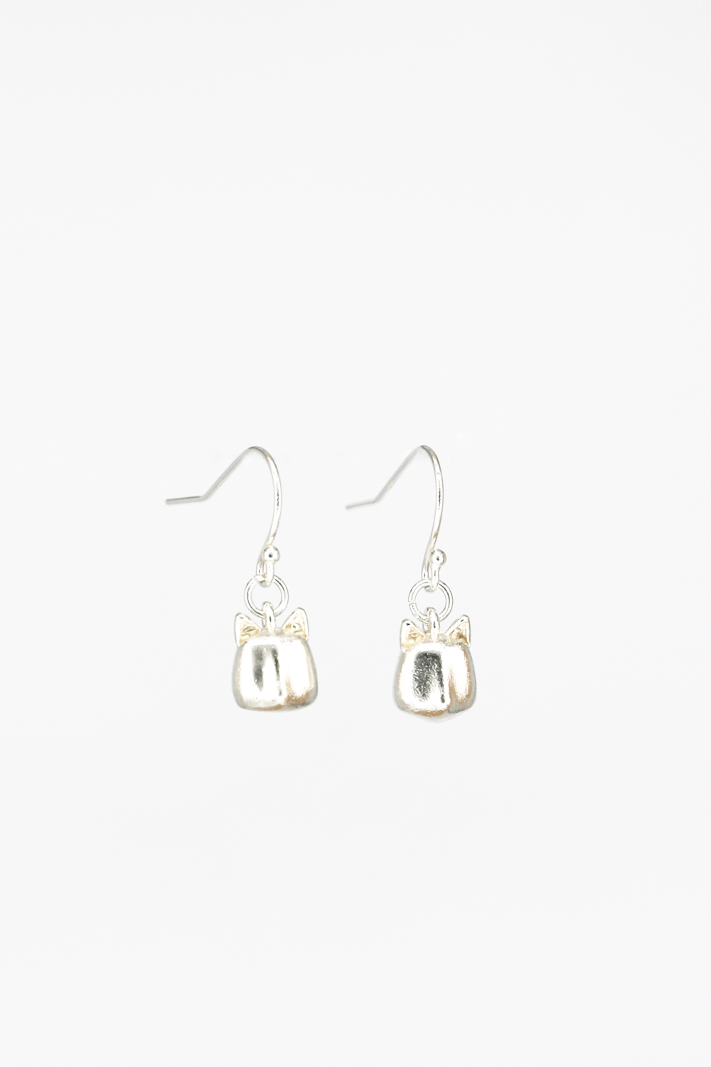 The Petite Cat French Hook Earrings