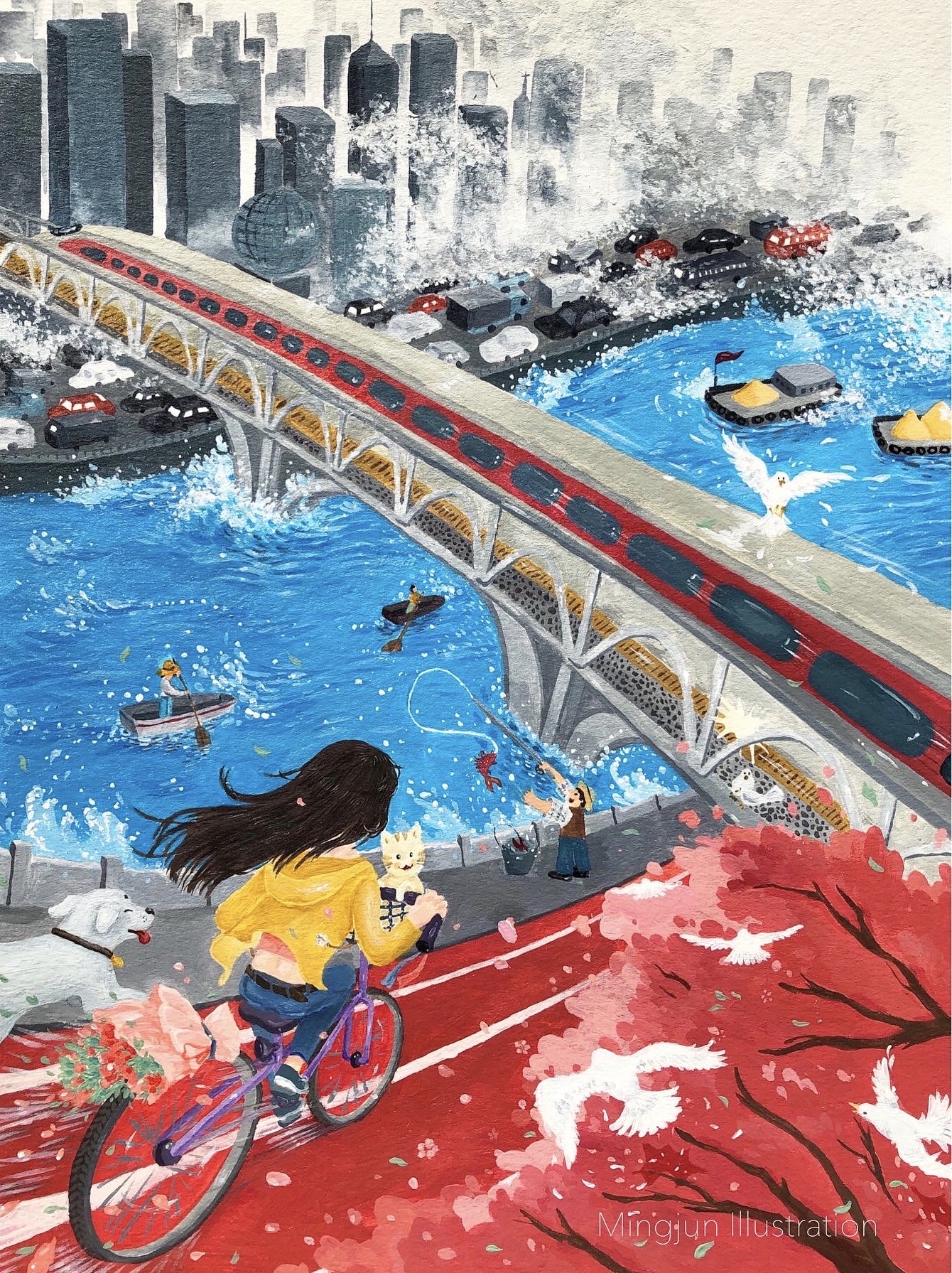 Along Qiantang River