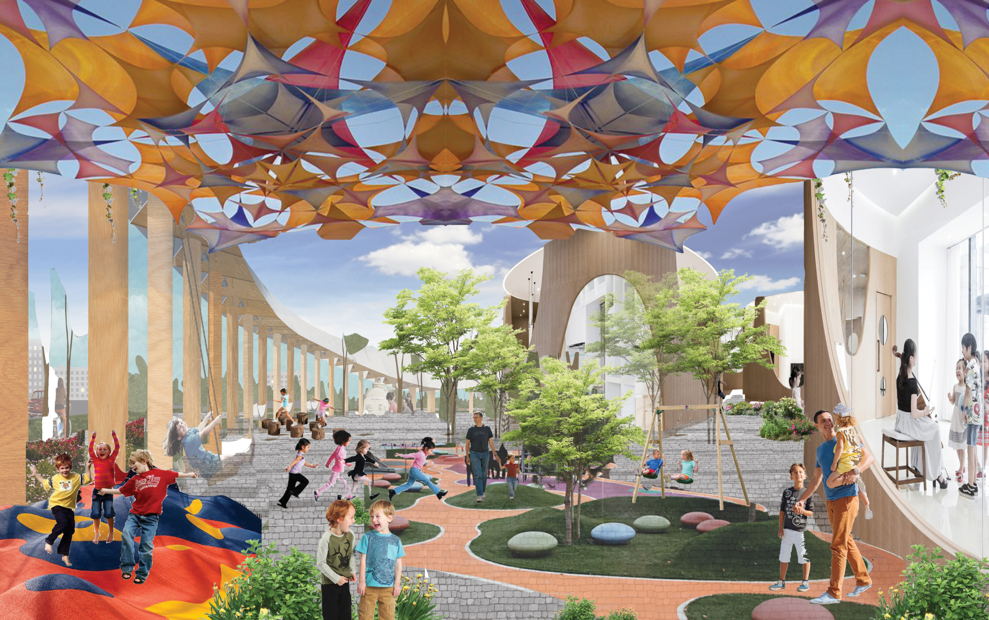 Environmental Design: Interior Design Thesis- St.Lawrence Childcare Center