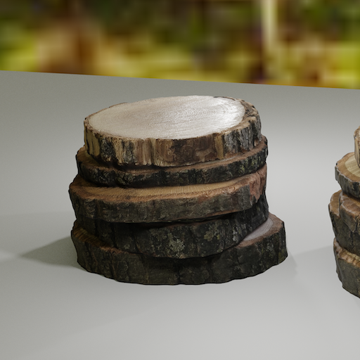 3d Scanned Wood