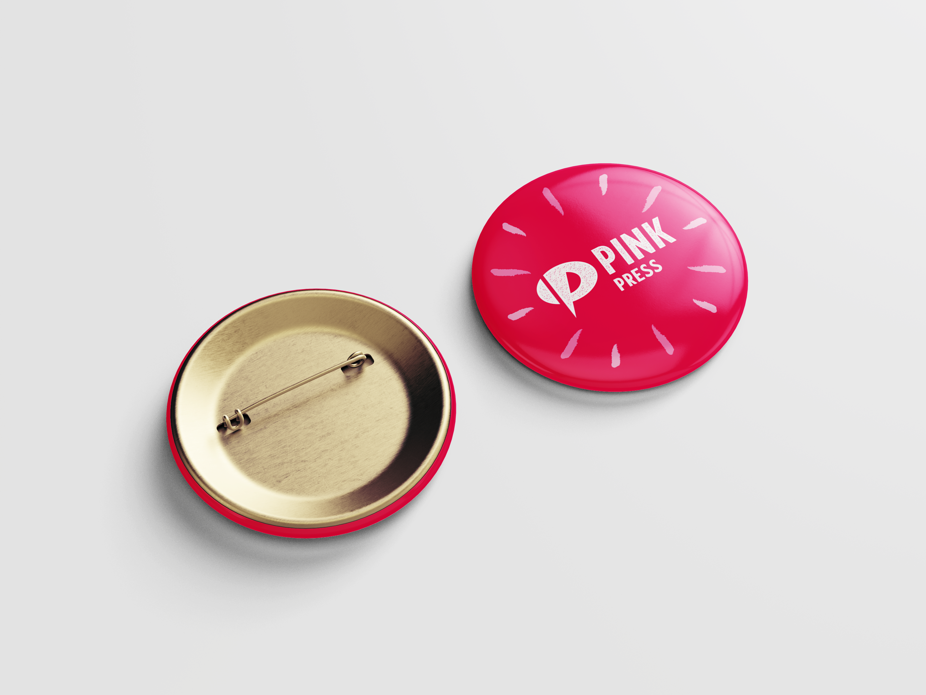 Pin-back buttons are a great incentive to get people involved in the zine-making process at an exhibition or workshop. Since buttons are wearable, they are also effective advertising that are inexpensive to produce.