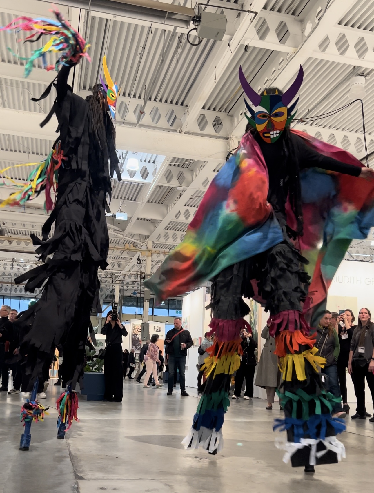 Jumbies at the Art Fair