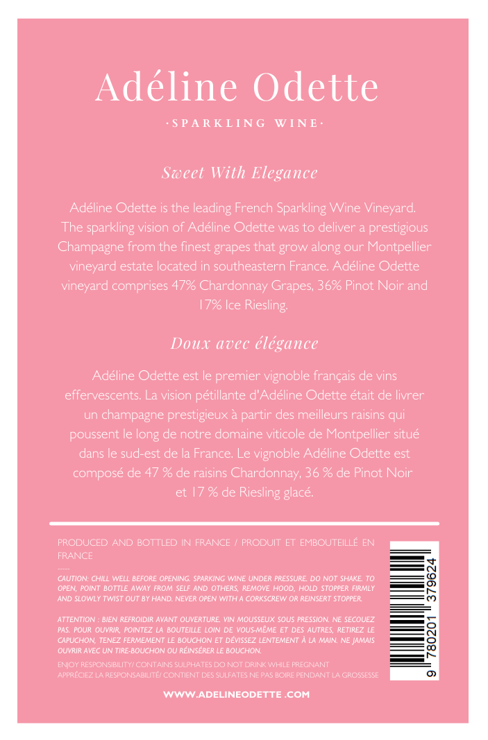 Adéline Odette Sparking Wine