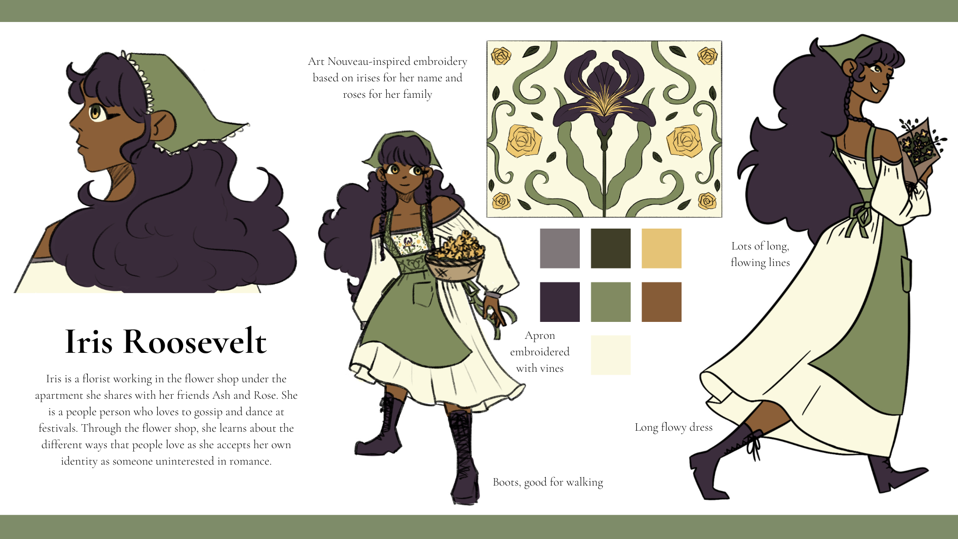 Iris Character Design