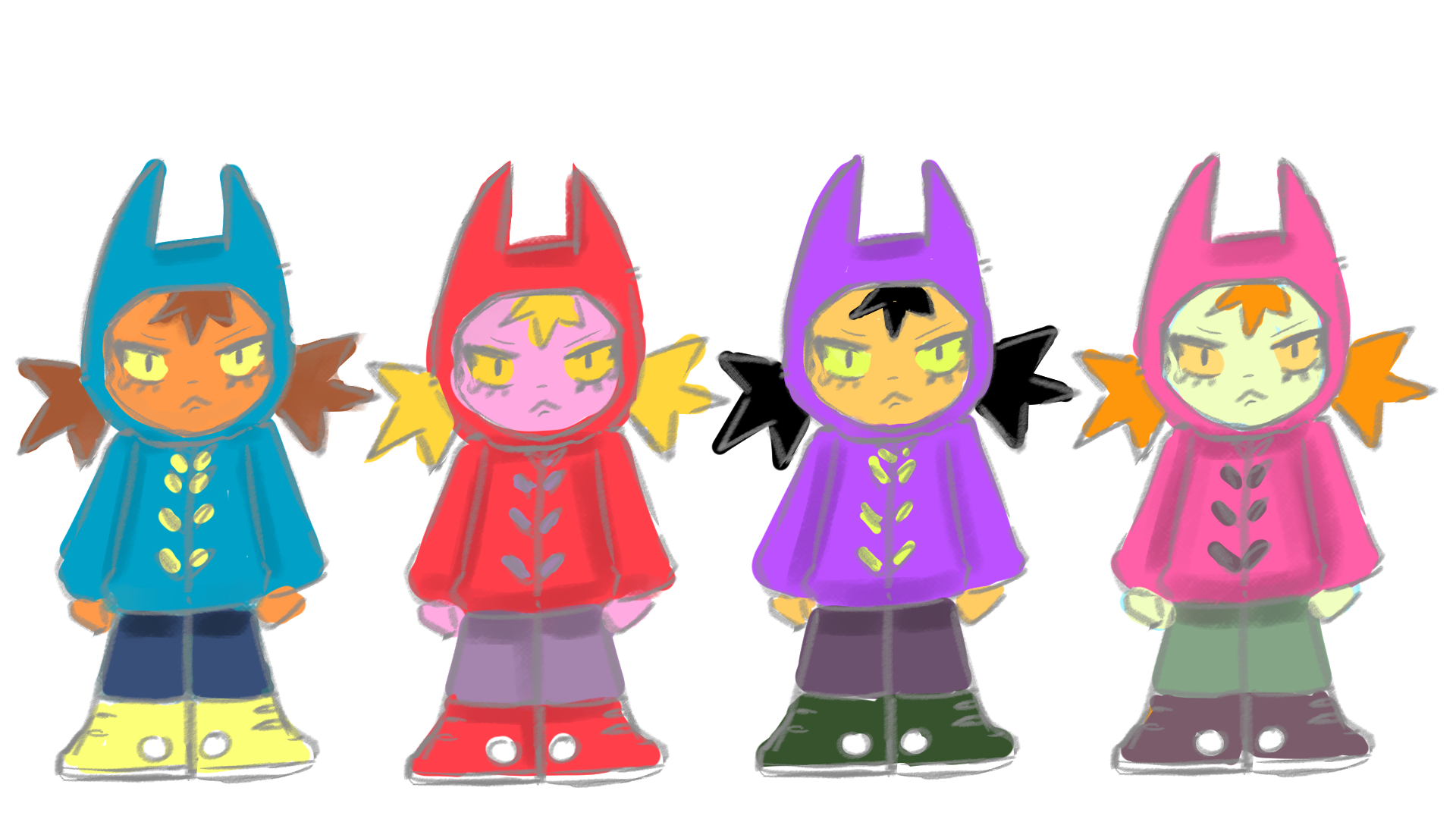 Devil's Regional Transit Character Design