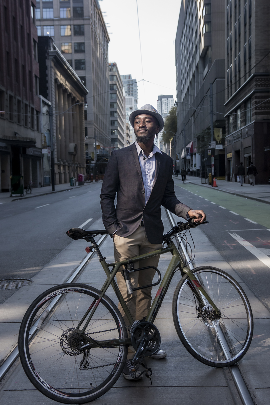 Vincent, Downtown Toronto. "These spaces are a reminder of all the memories and relationships I've made over the years in Toronto, and struggles I've overcome along the way."