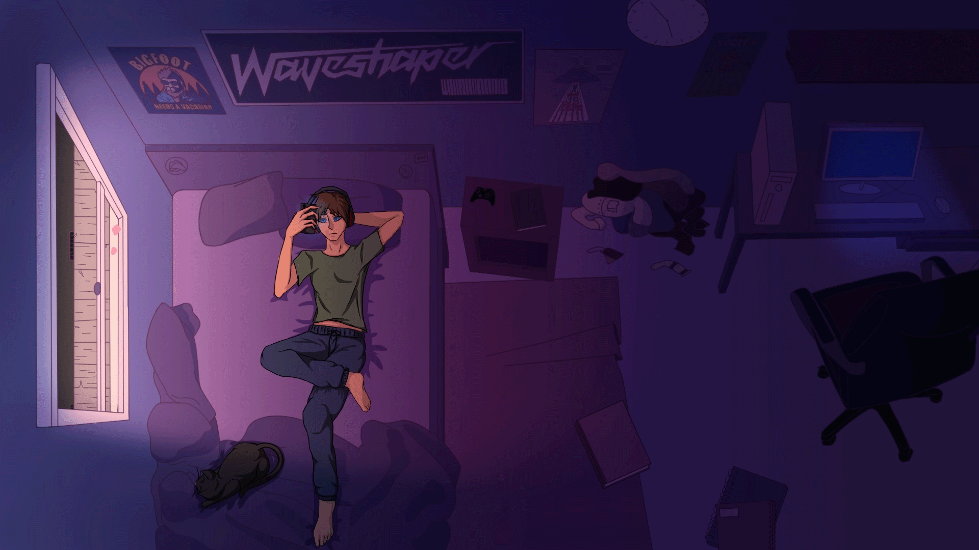 Lo-Fi - Boy in His Room