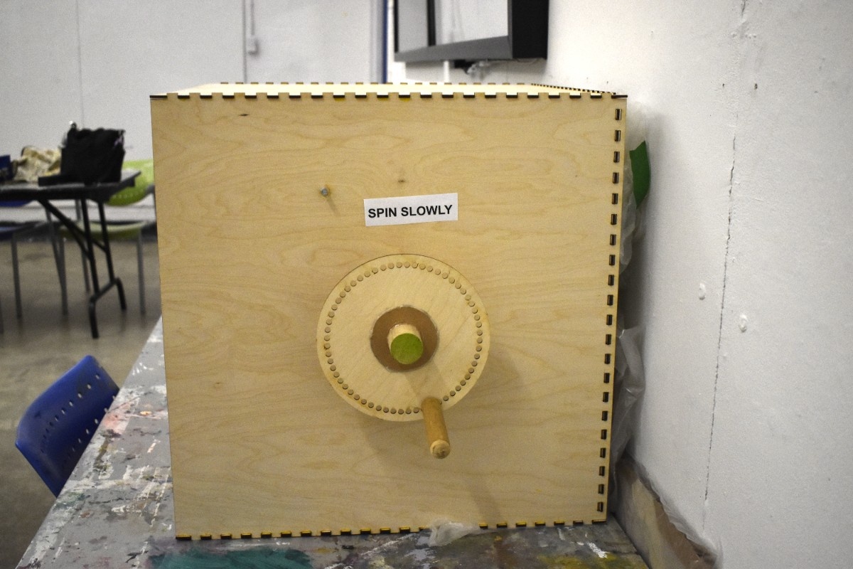 Loss of Self - Flip Box Machine (Right Side View)