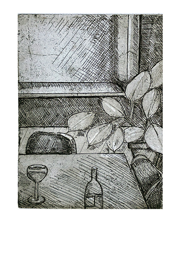 Windows III (Rubber Plant)