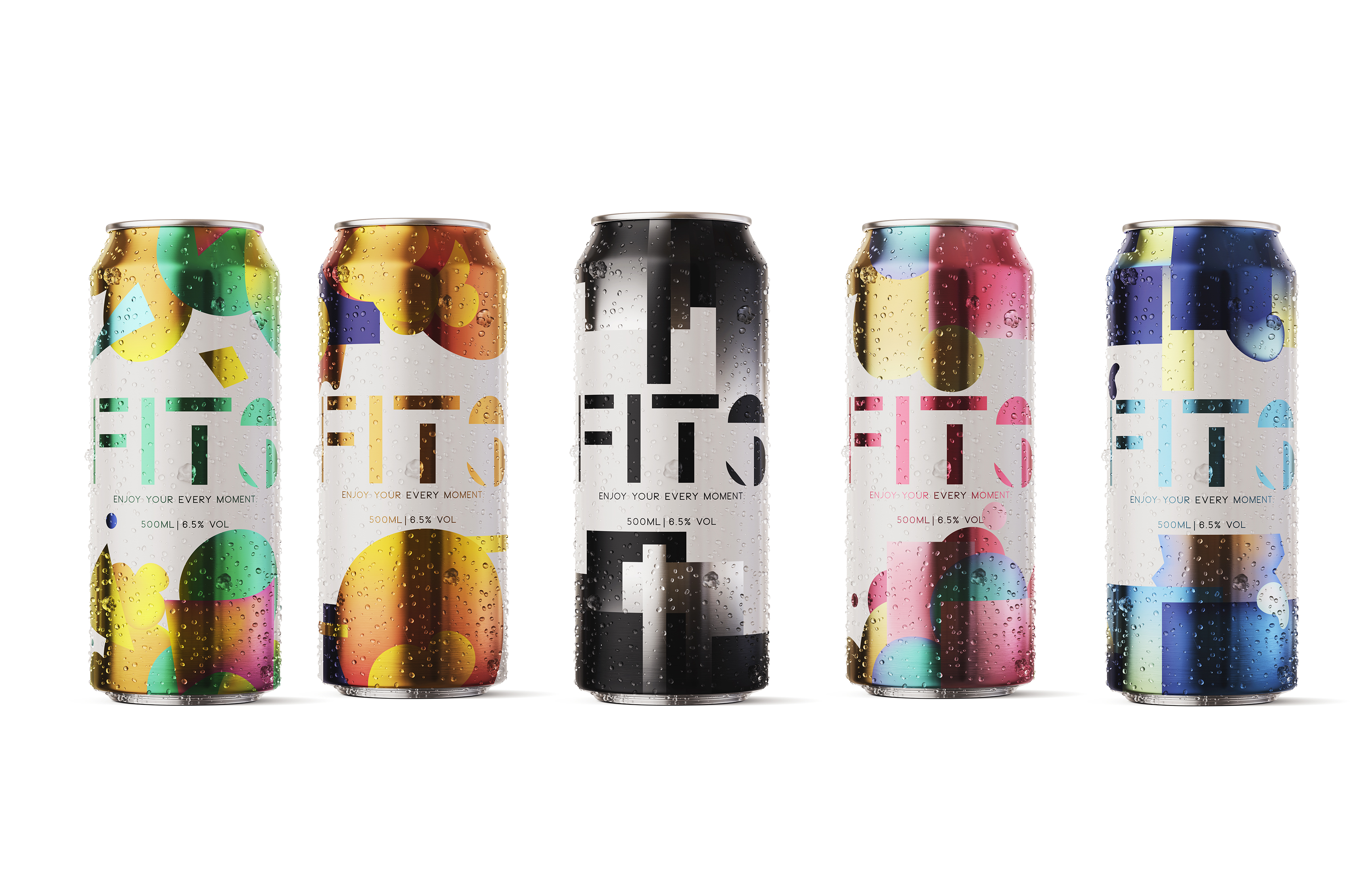Beer "FITS" Packaging Design