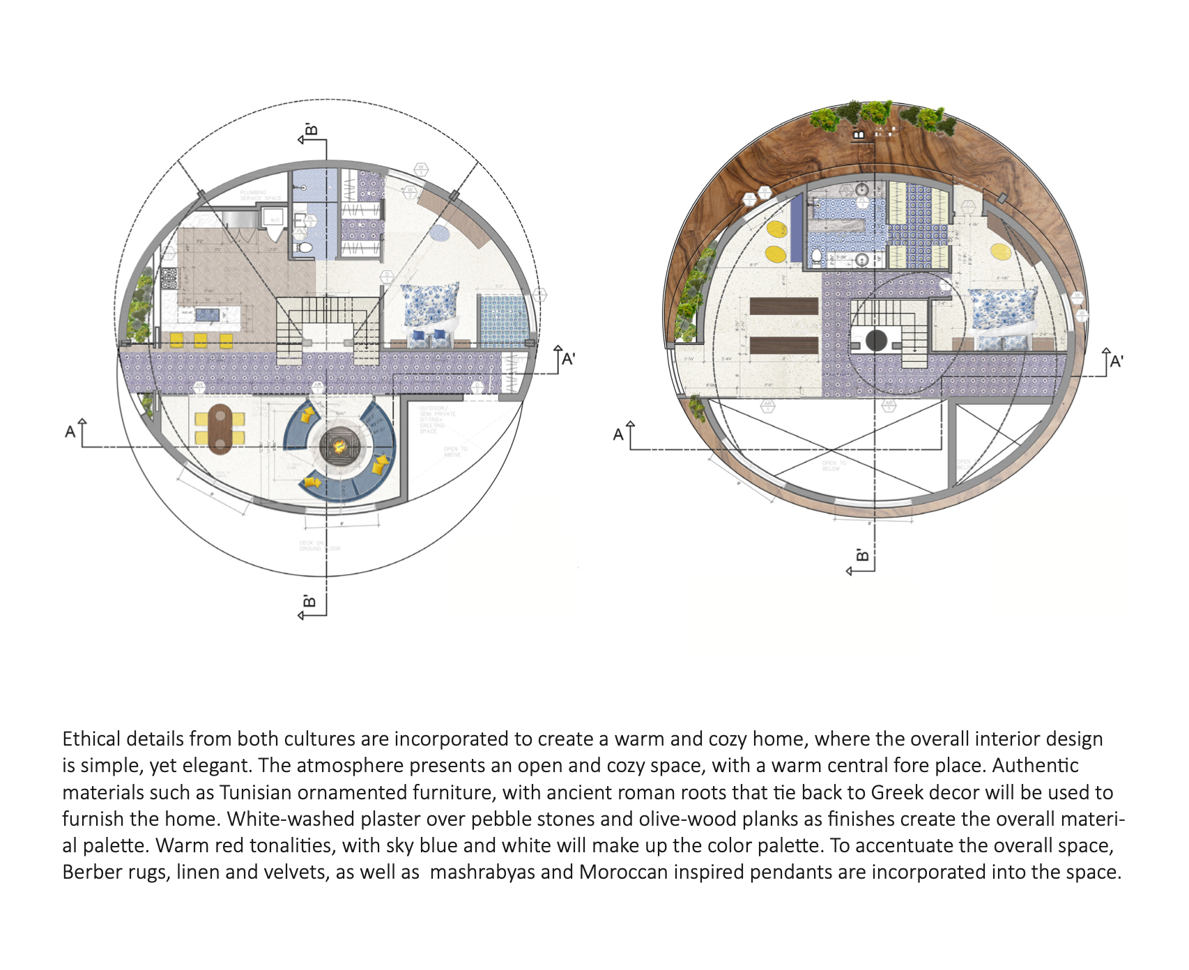 04 - Cultural Fusion "Harmoniously Blending Two Distinct Styles in Interior House Design"