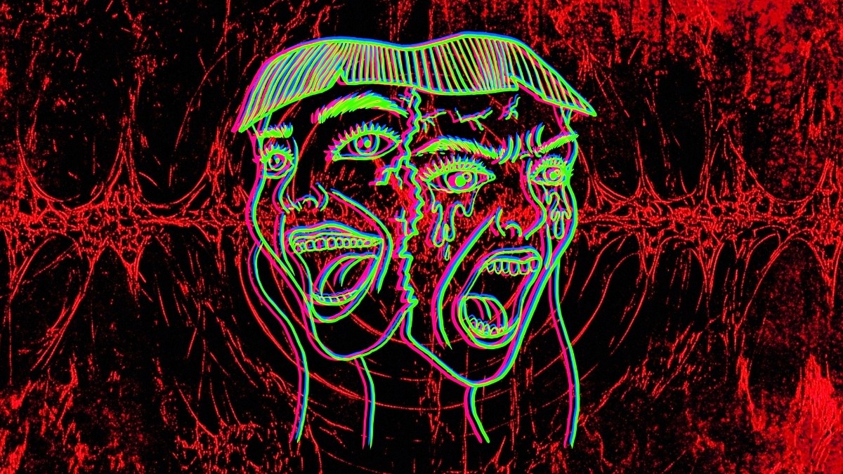 Loss of Self - Lenticular Digital Drawing