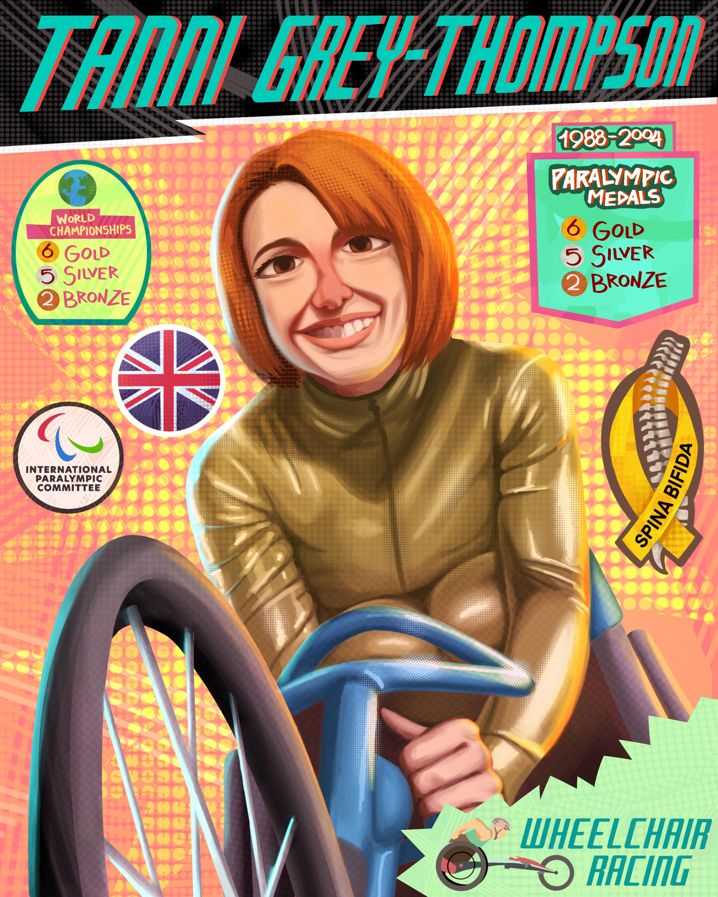 Tanni Grey-Thompson Trading Card