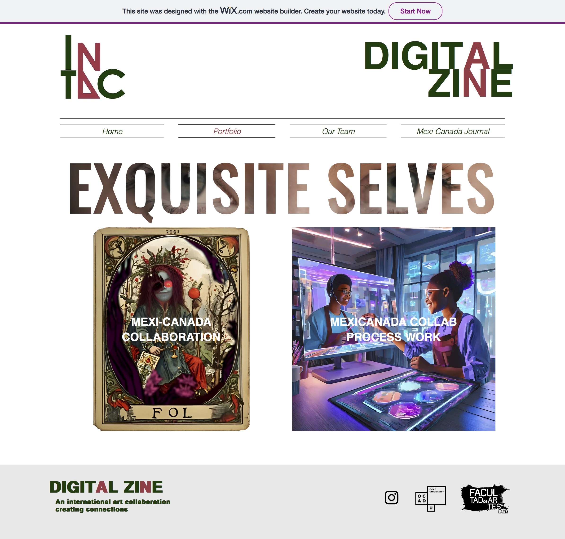 Exquisite Selves Digital Zene