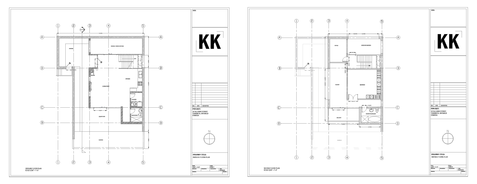 Foundation Plan and Column Plan