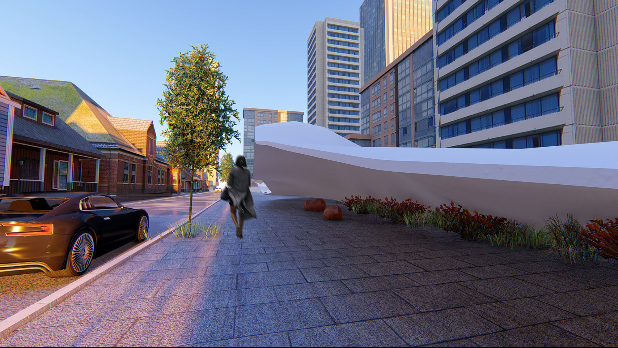 PASSING BY THE STREET