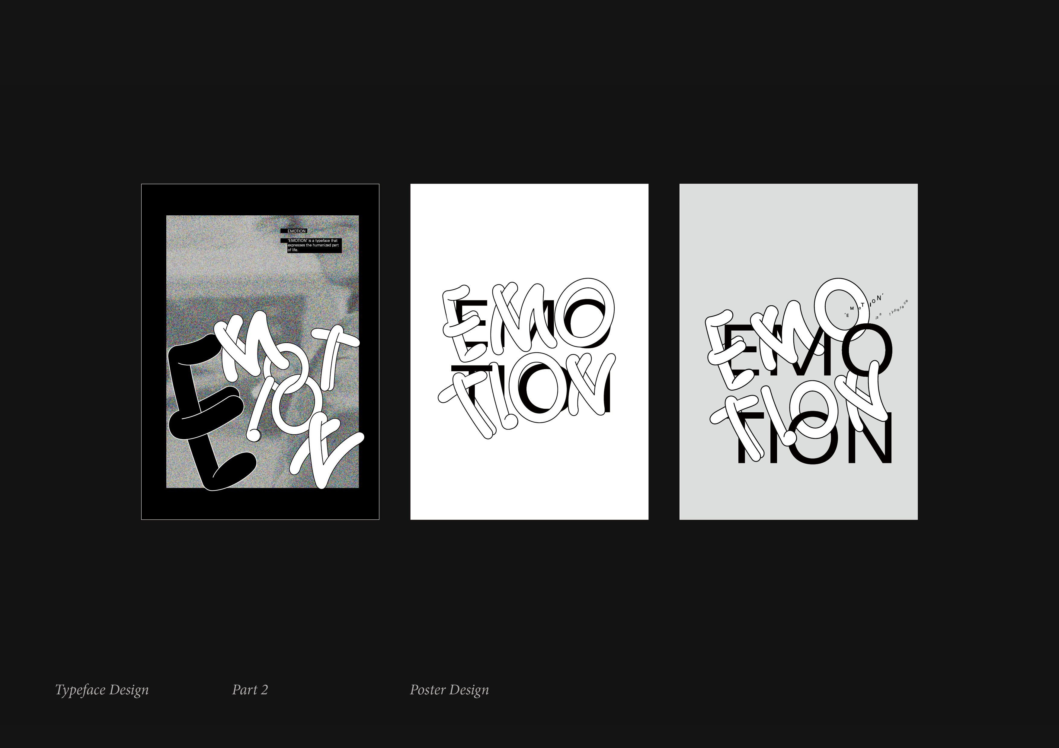 Emotional Typeface ☺