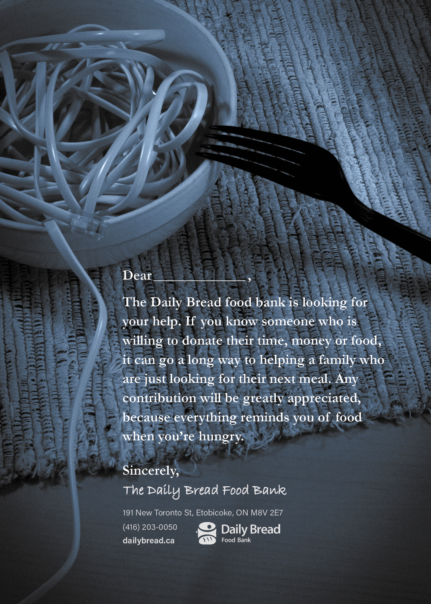 Daily Bread Food Bank Campaign
