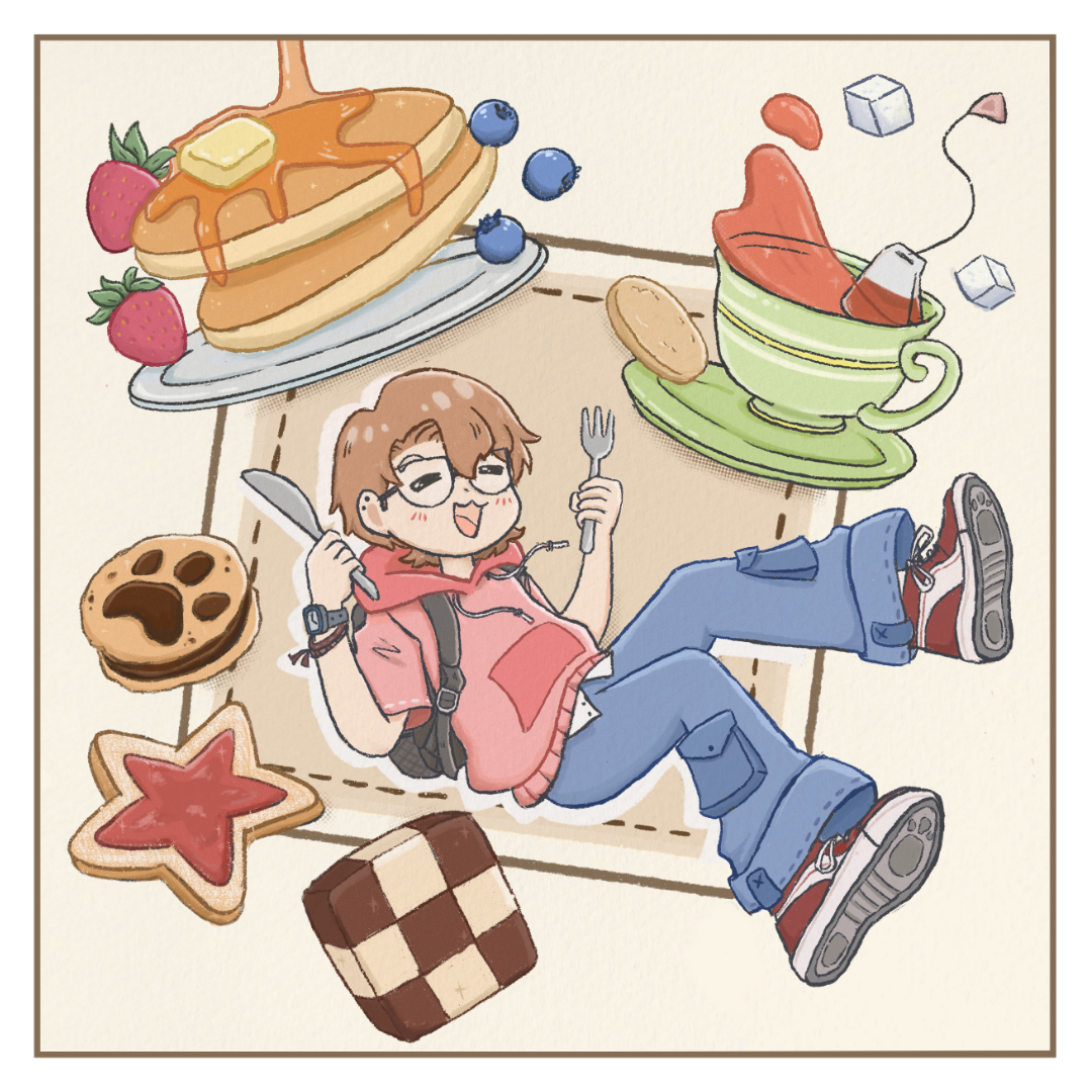 A boy with sweet tooth