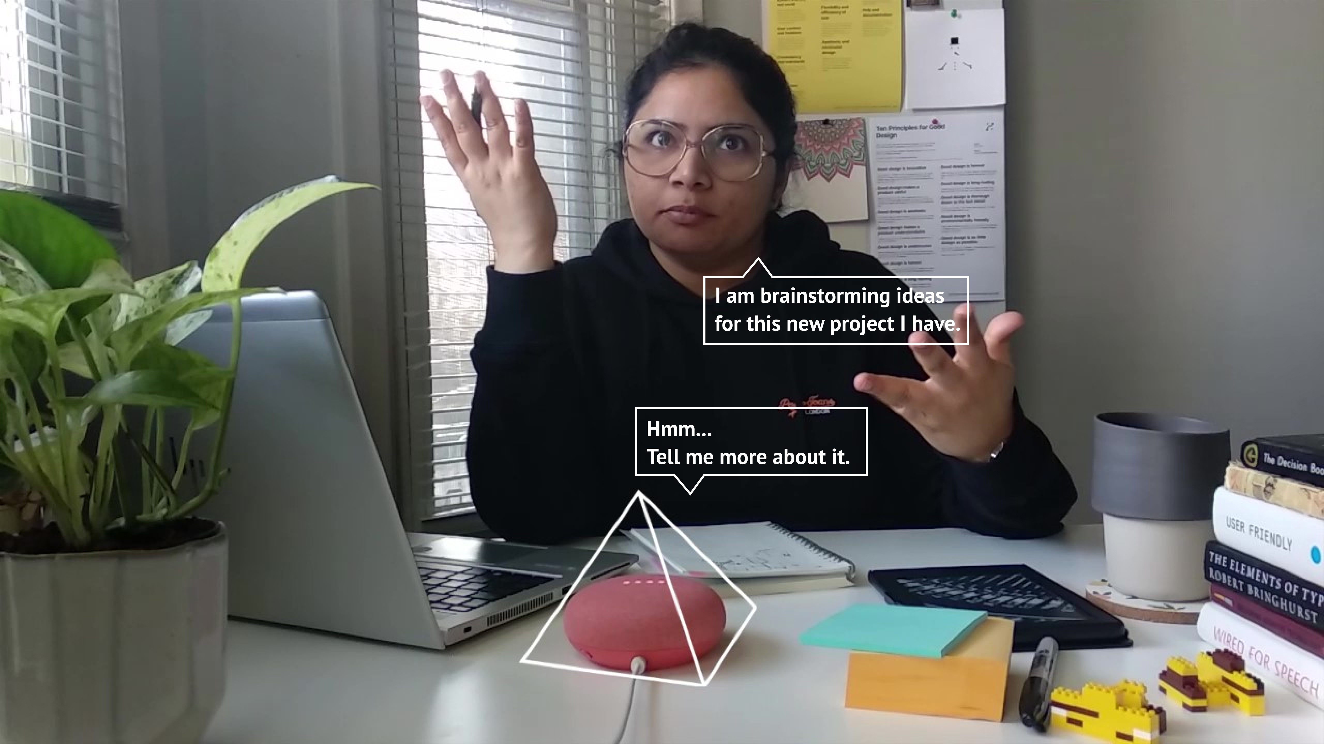 Sketches in Voice User Interface - The Thinker