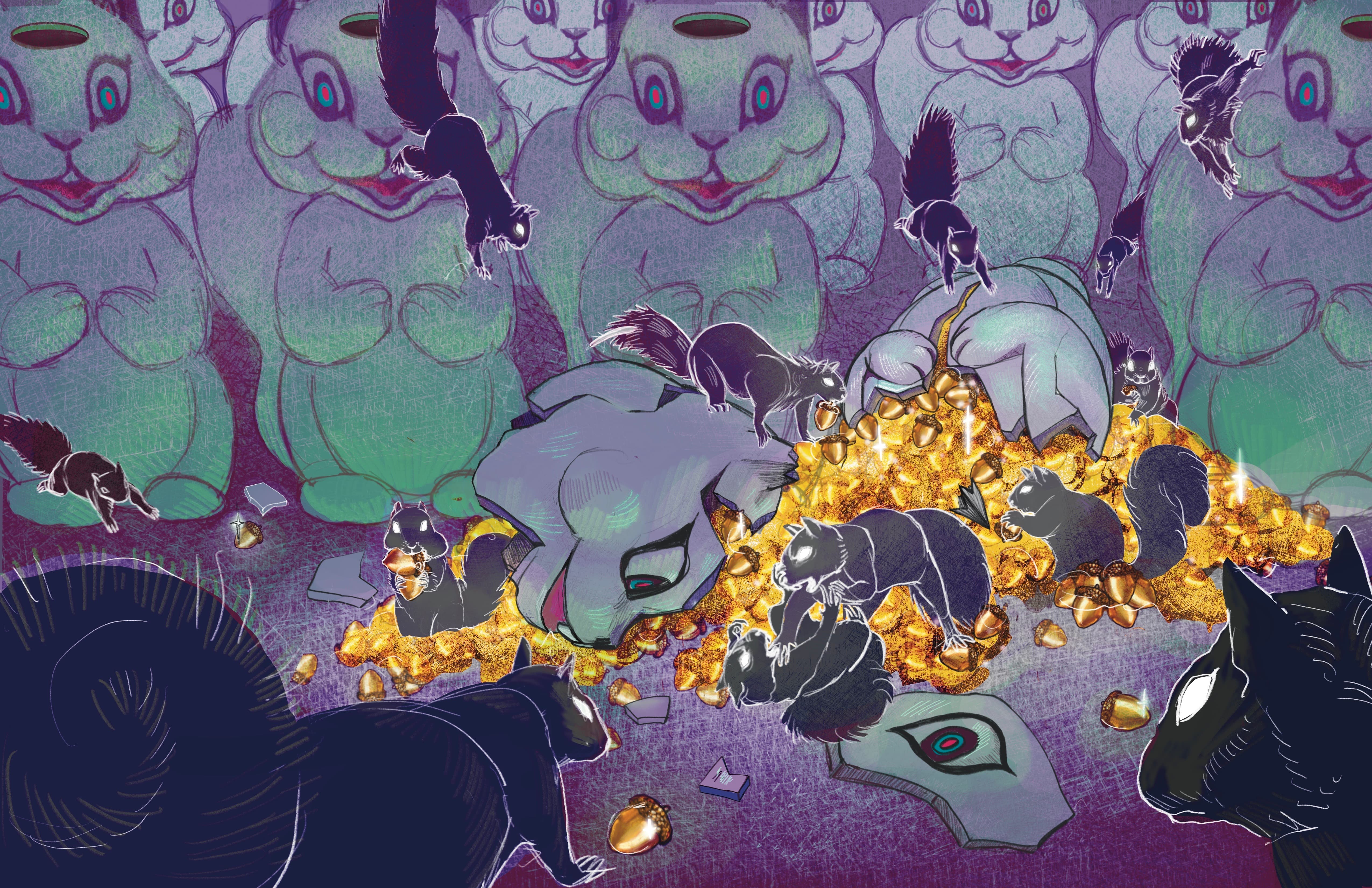 Resource monopoly and hoarding