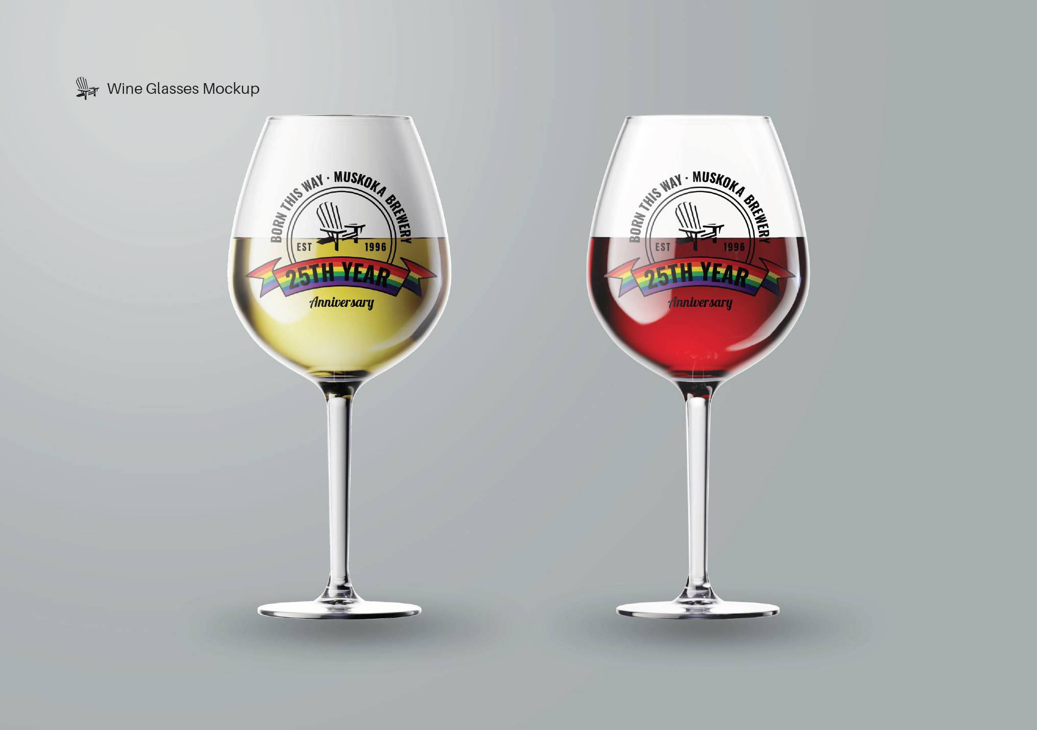 Muskoka Brewery - wine glass