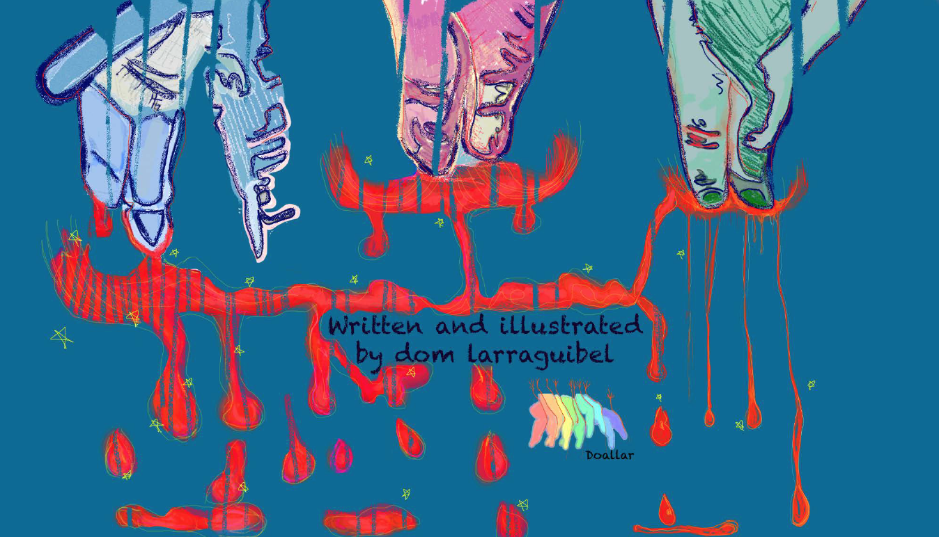 Back down there - page from the graphic novel