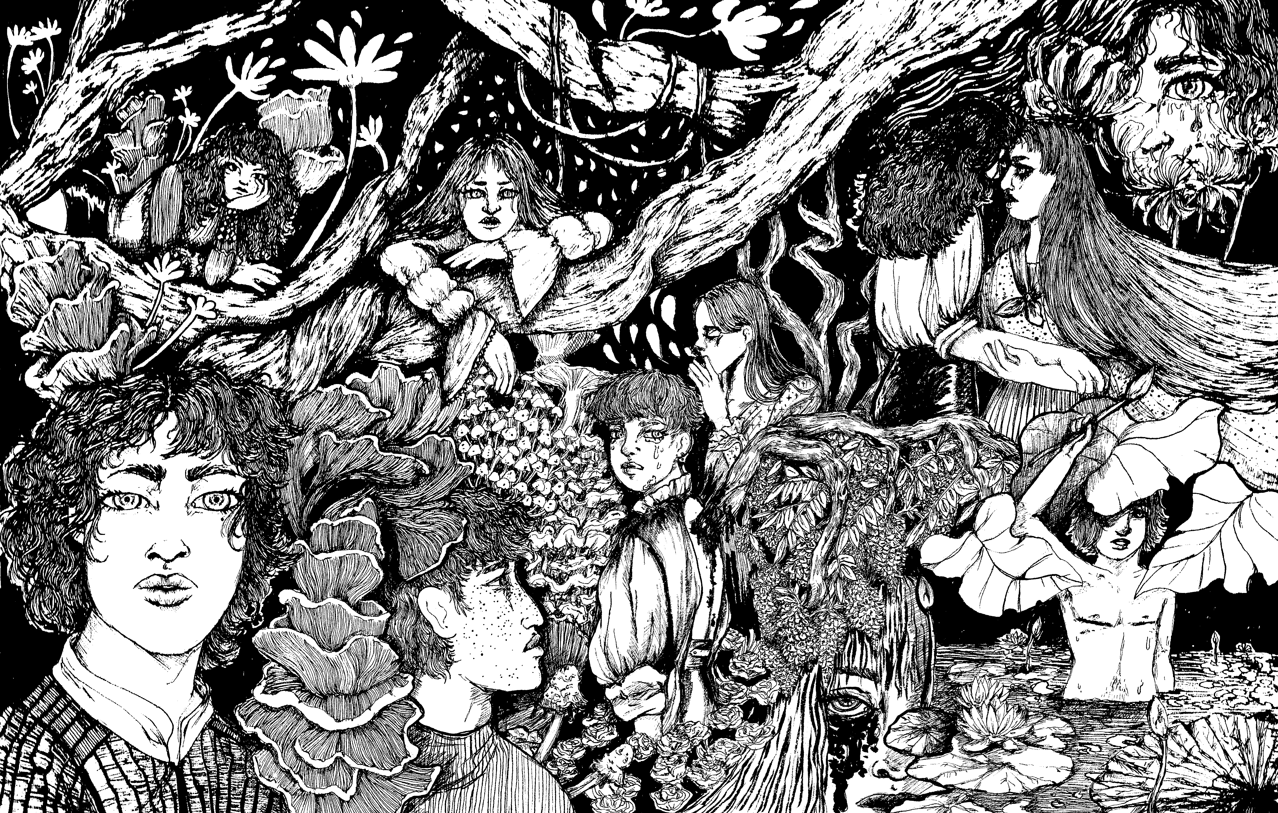 Pen & Ink Collection