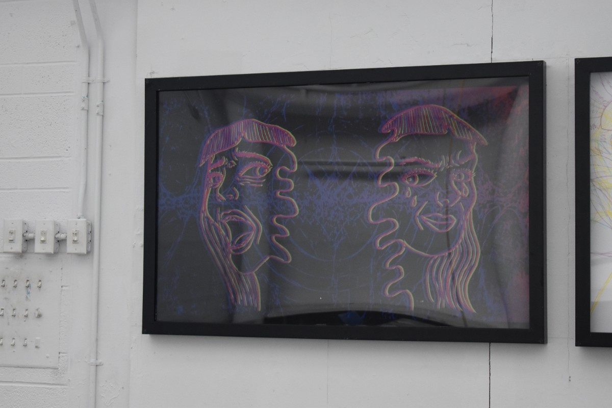 Loss of Self - Lenticular Piece (right 45 degree angle)