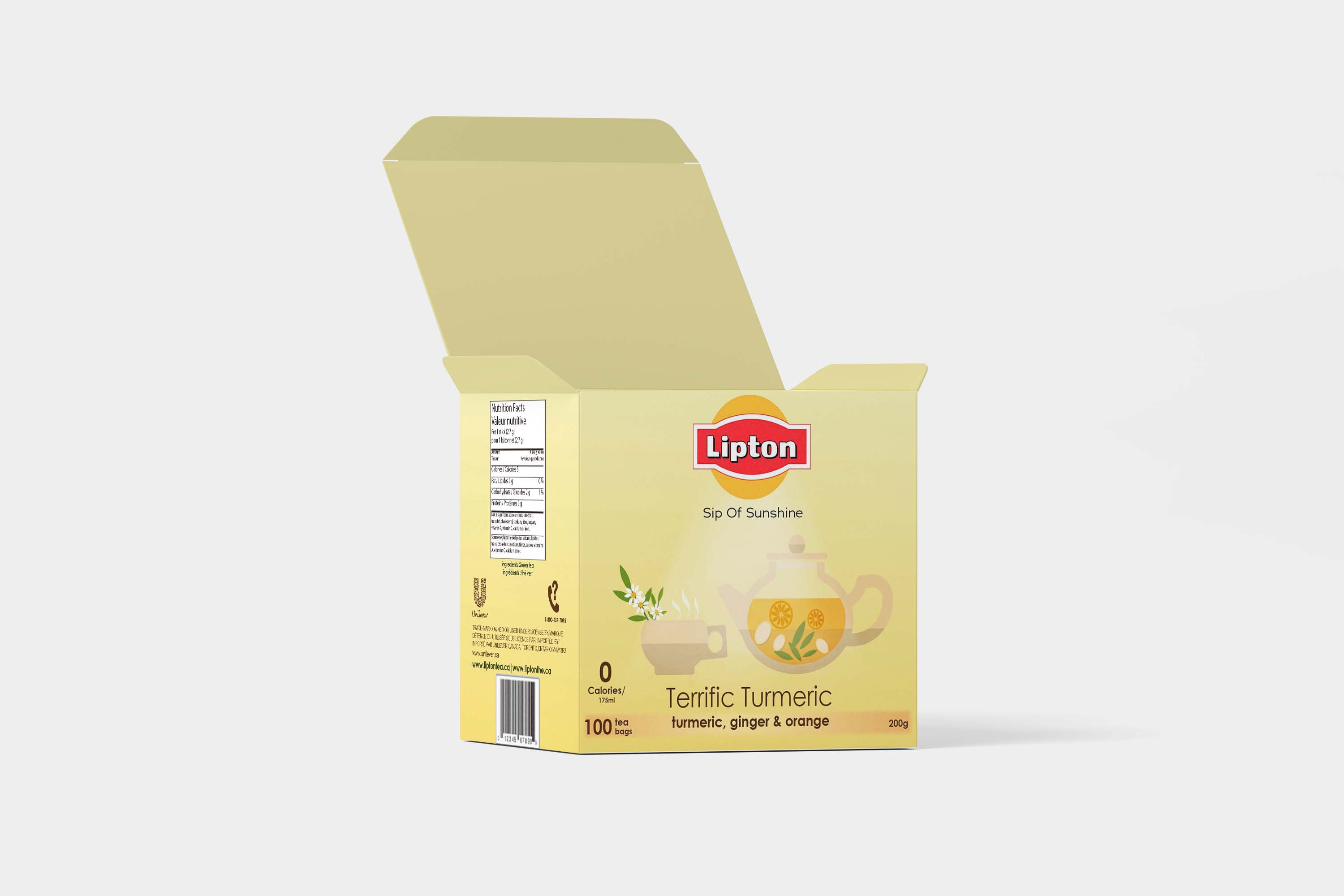 Lipton Tea Packaging Redesign