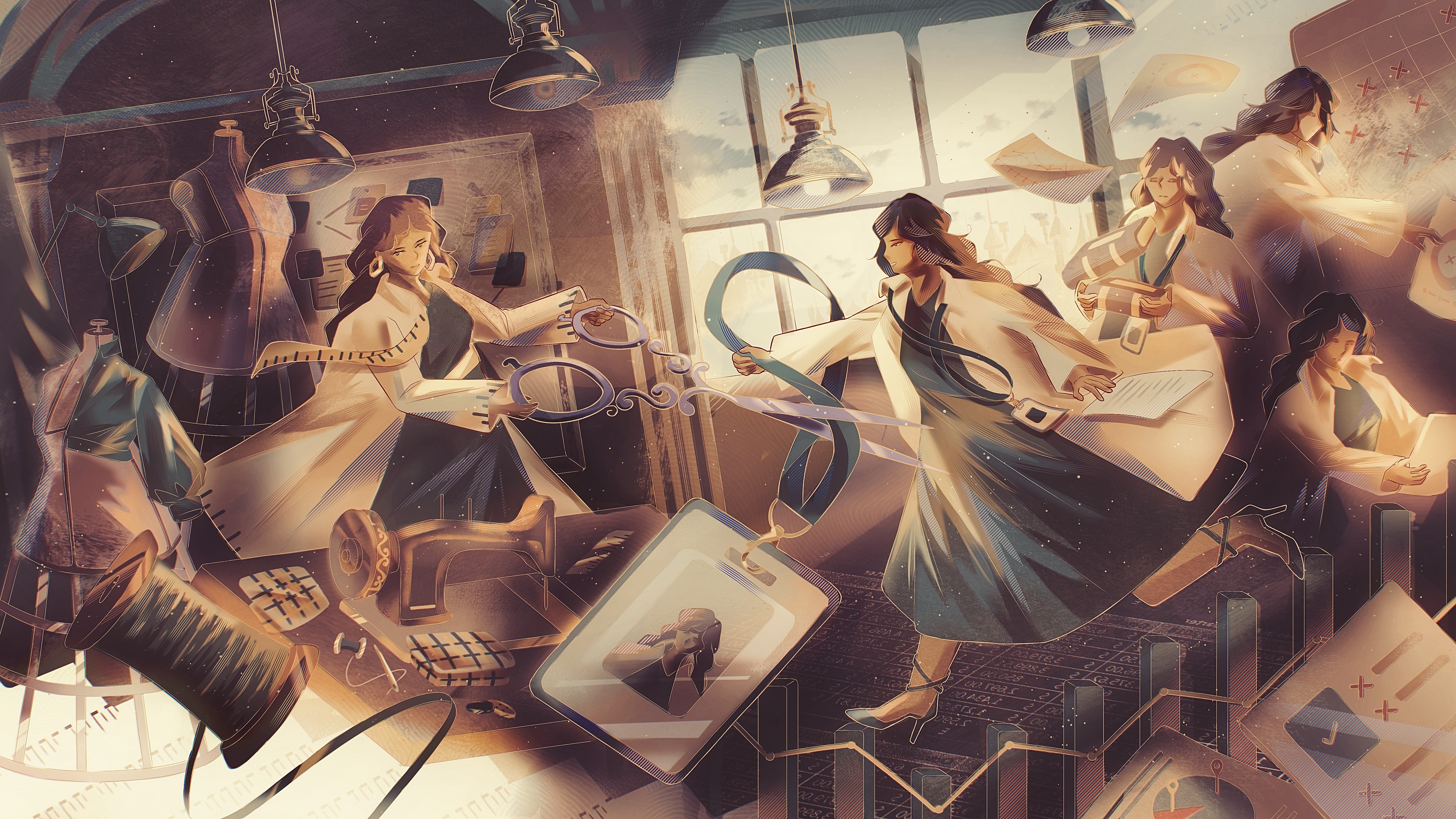 “To weave one’s desires.”