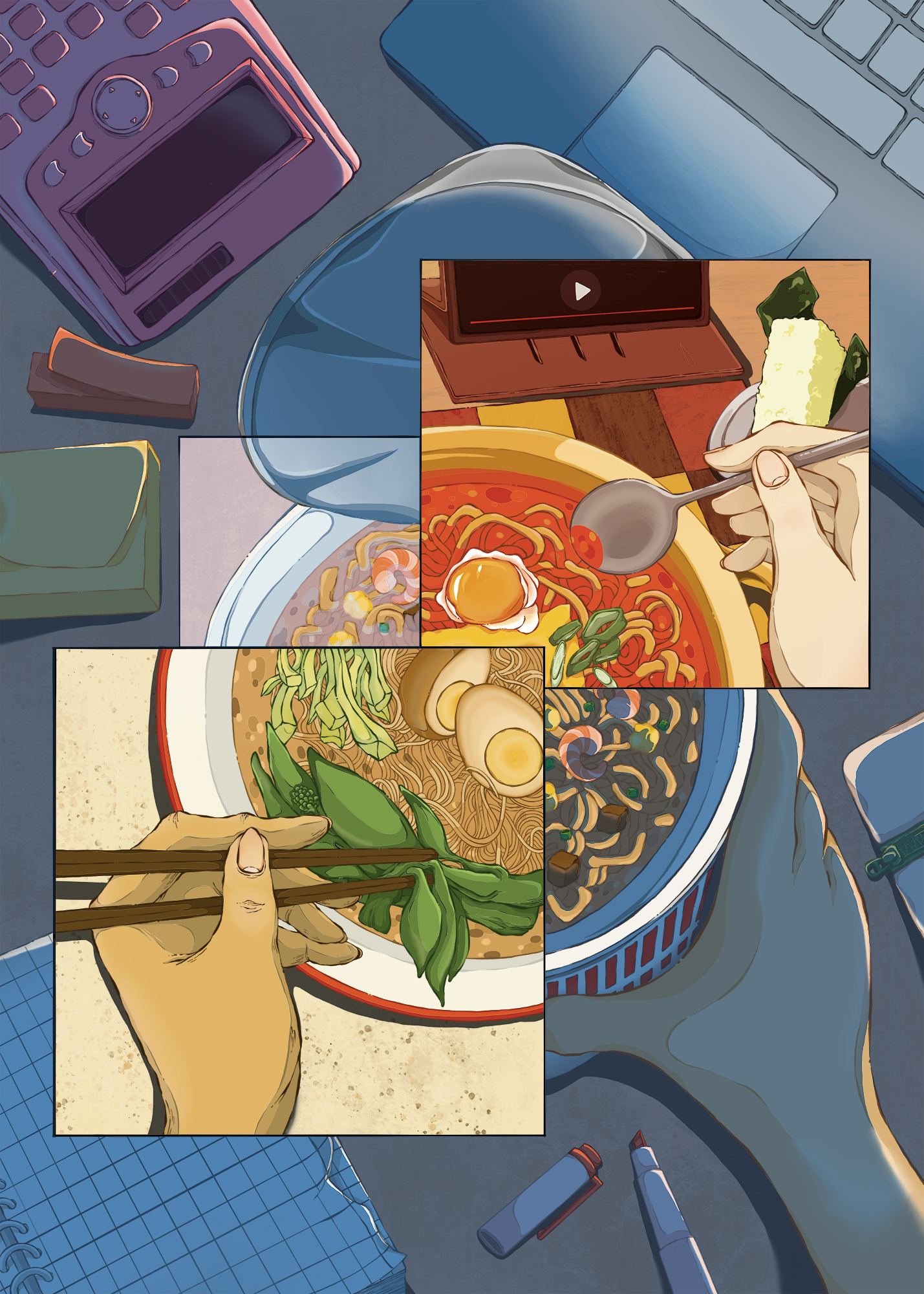 Different Noodles, Same Enjoyment