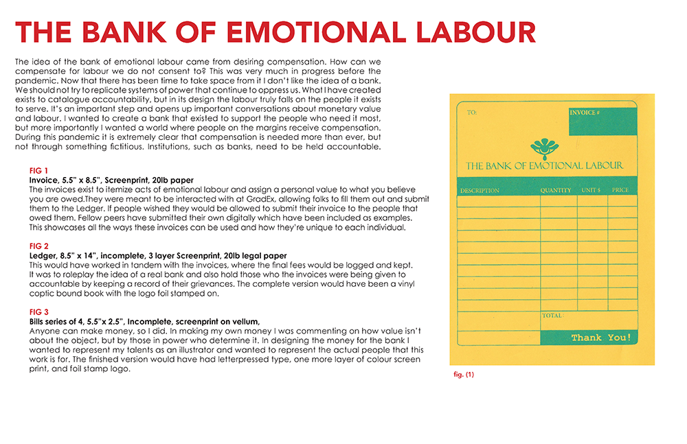 THE BANK OF EMOTIONAL LABOUR