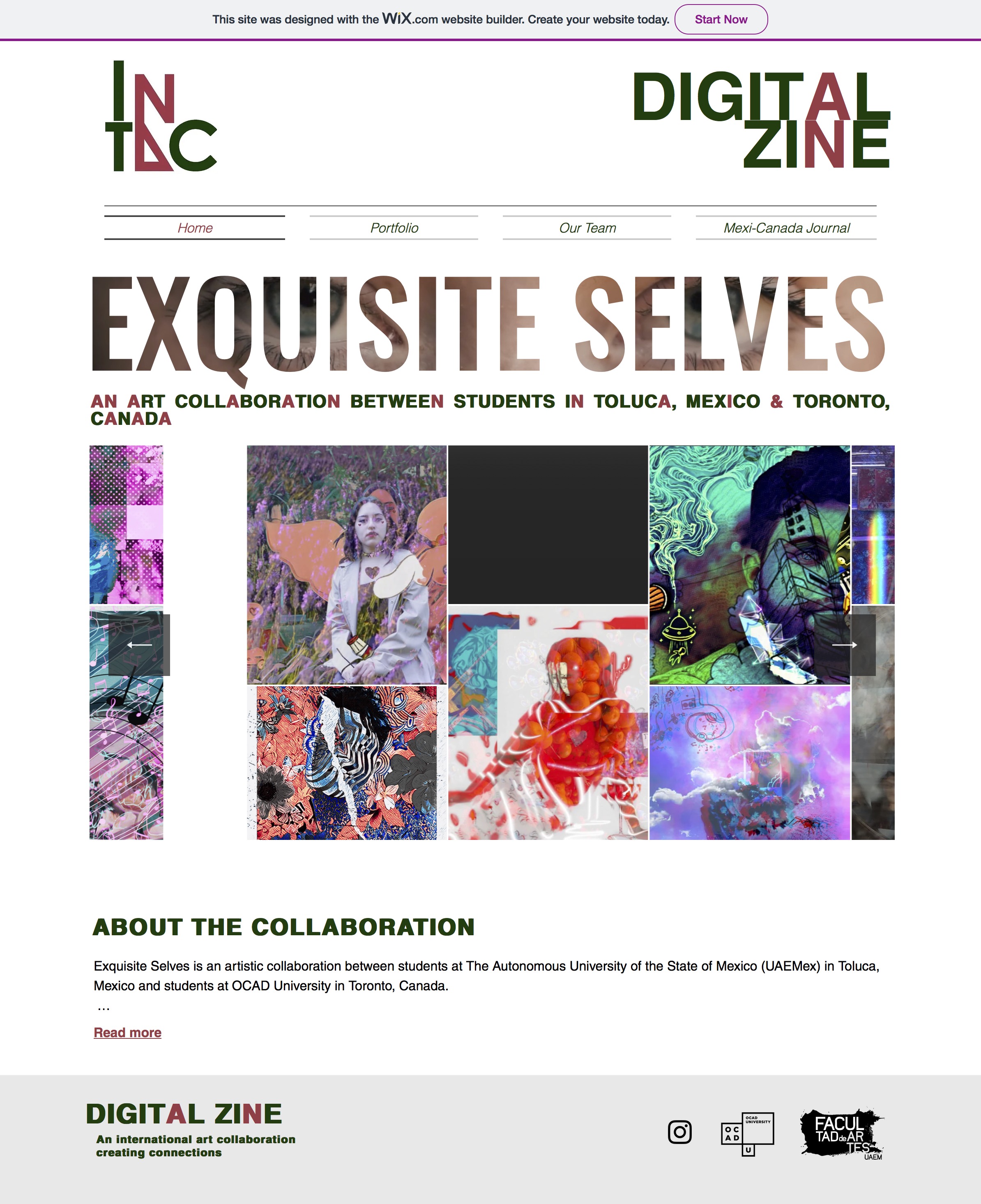 Exquisite Selves Digital Zene